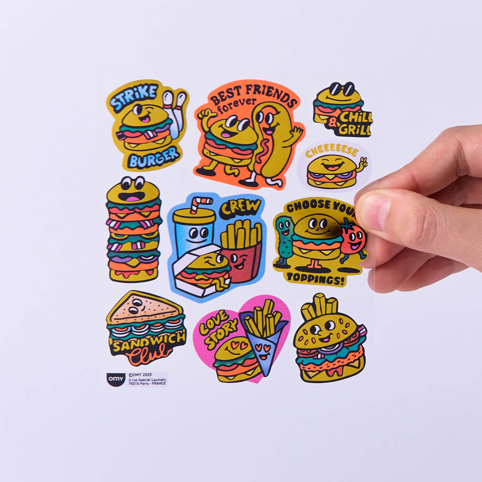 Stickers Big - Burger