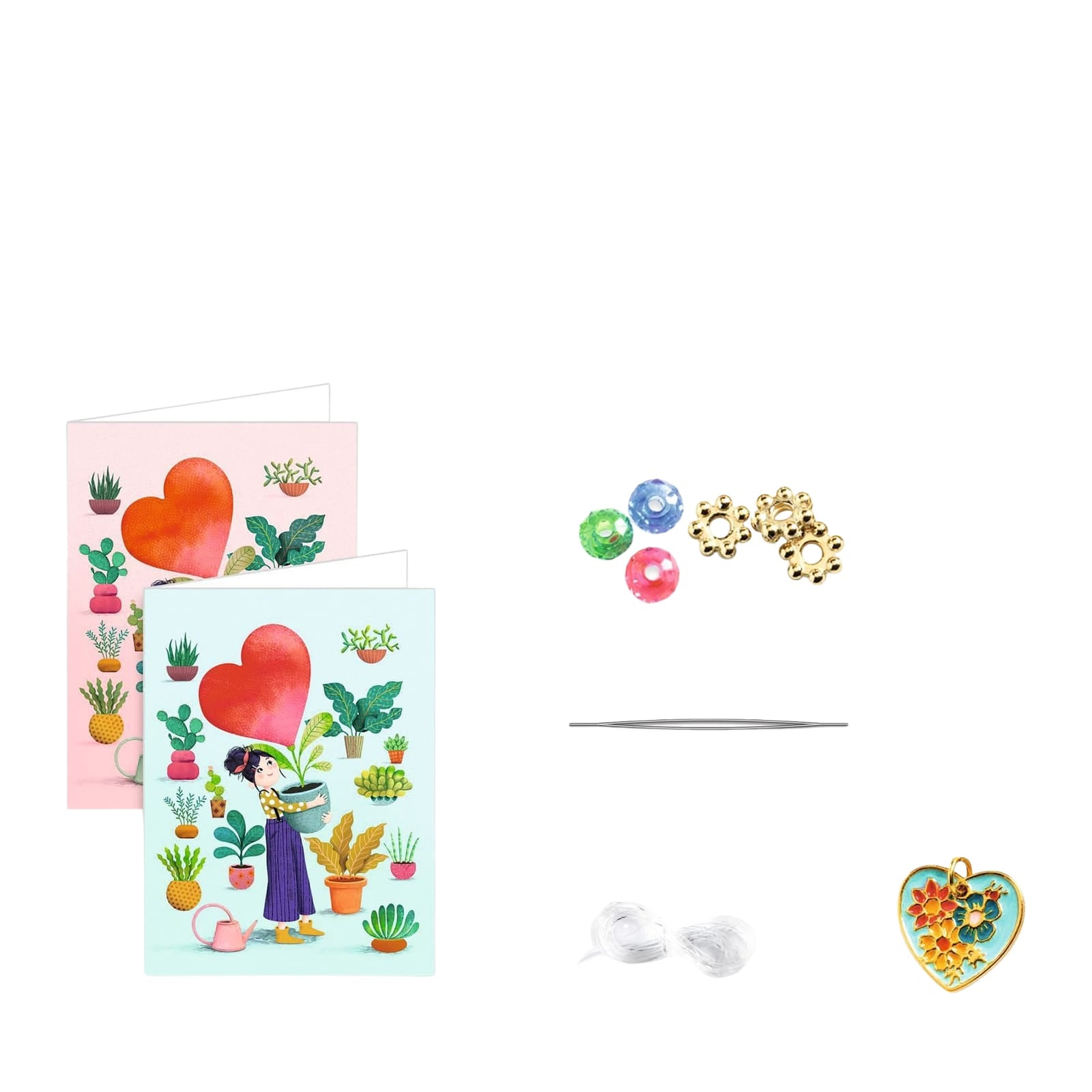 Jewellery Craft Set - Heart Bracelets