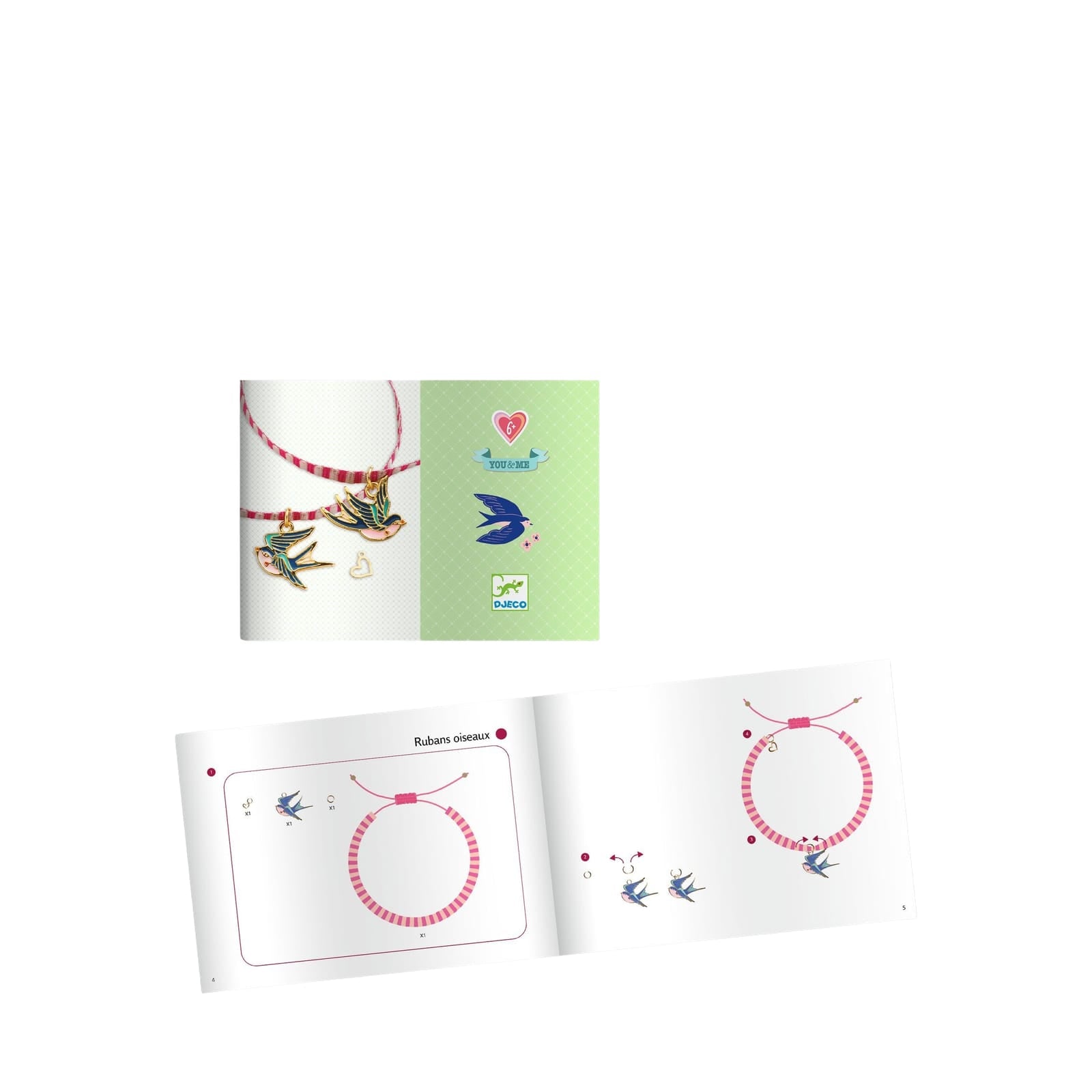 Jewellery Craft Set - Bird Bracelets