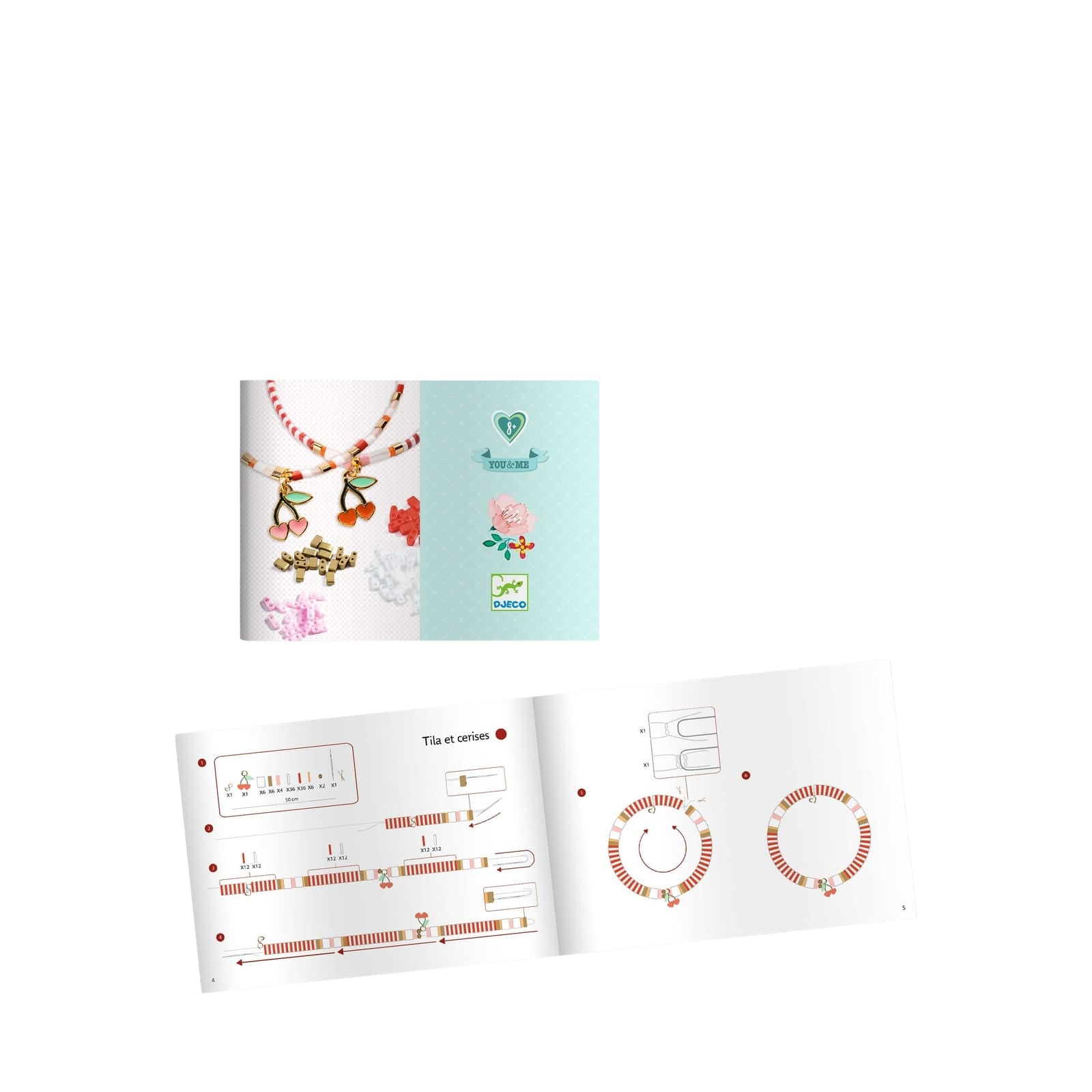 Jewellery Craft Set - Cherries Bracelets