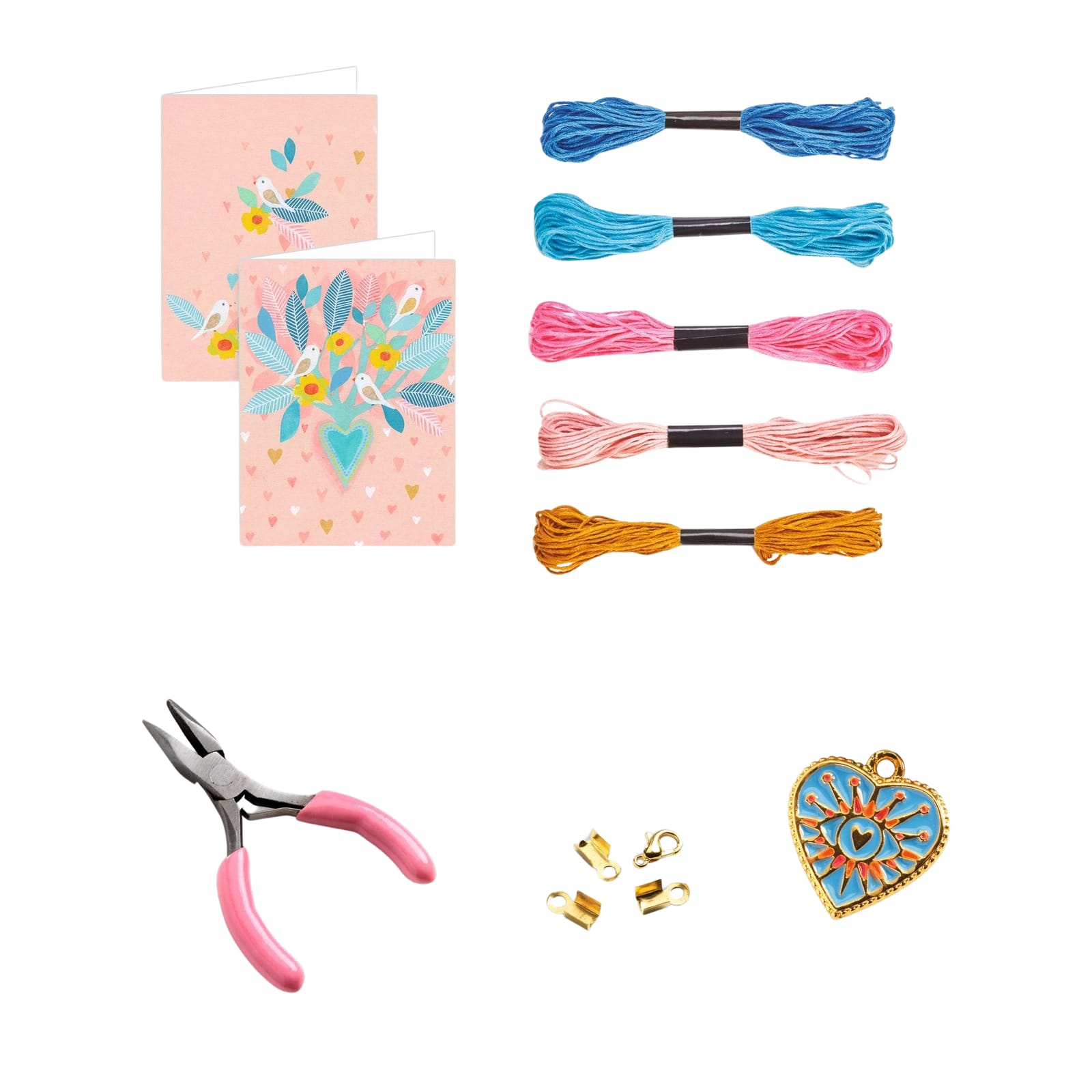 Jewellery Craft Set - Hearts Bracelets