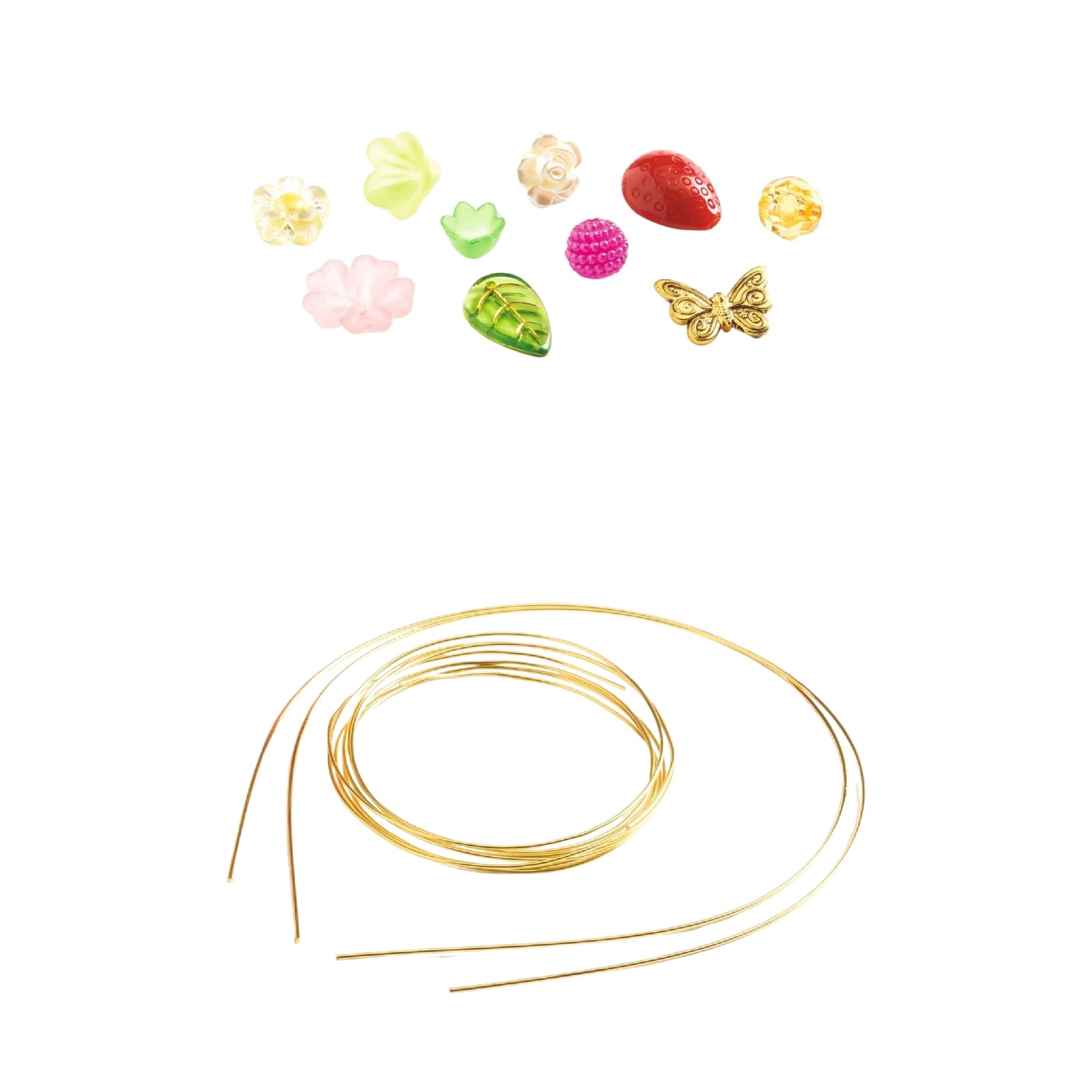 2 Bead Tiaras Craft Set - Pink