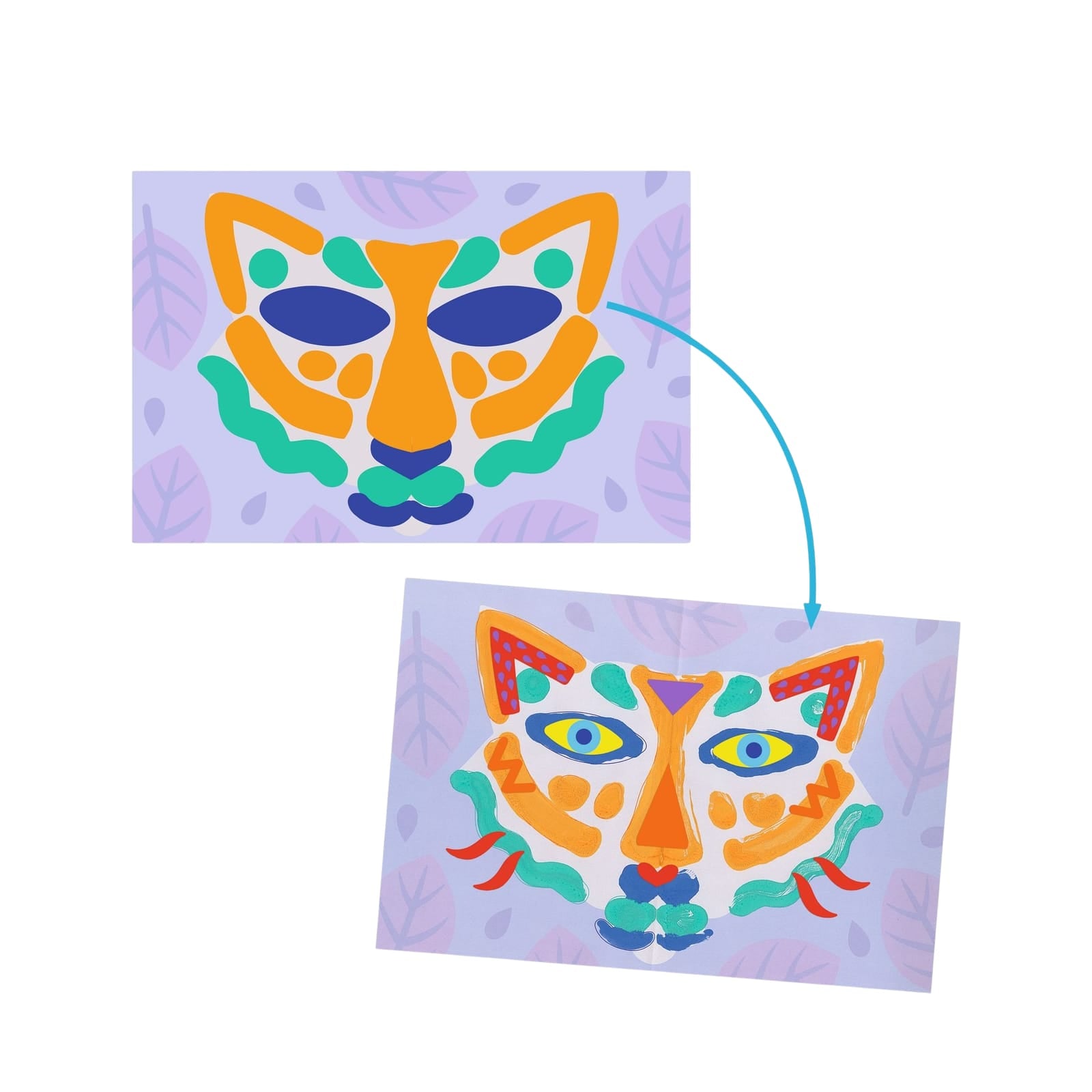 Painting Craft Set - To Smooth and Squish