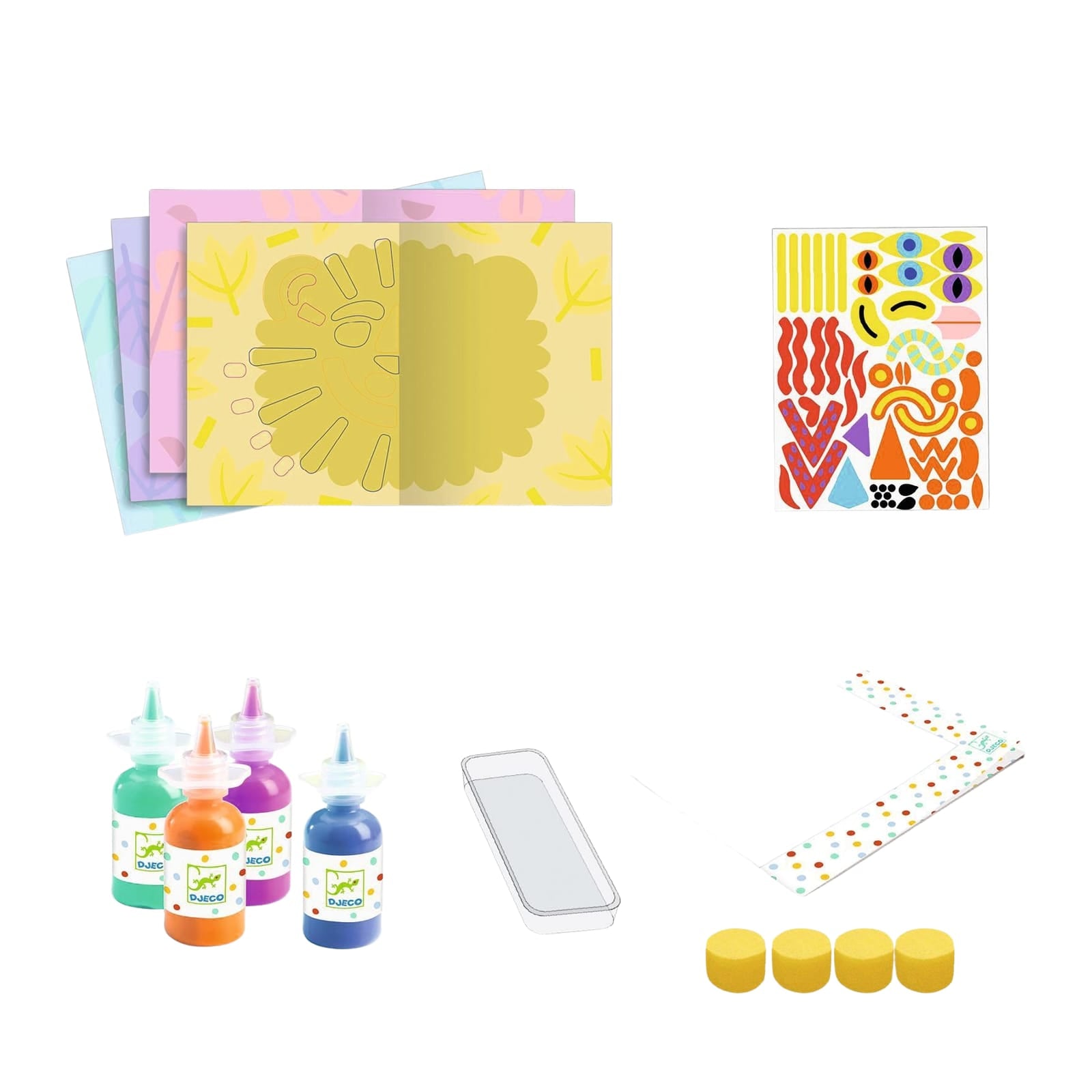 Painting Craft Set - To Smooth and Squish