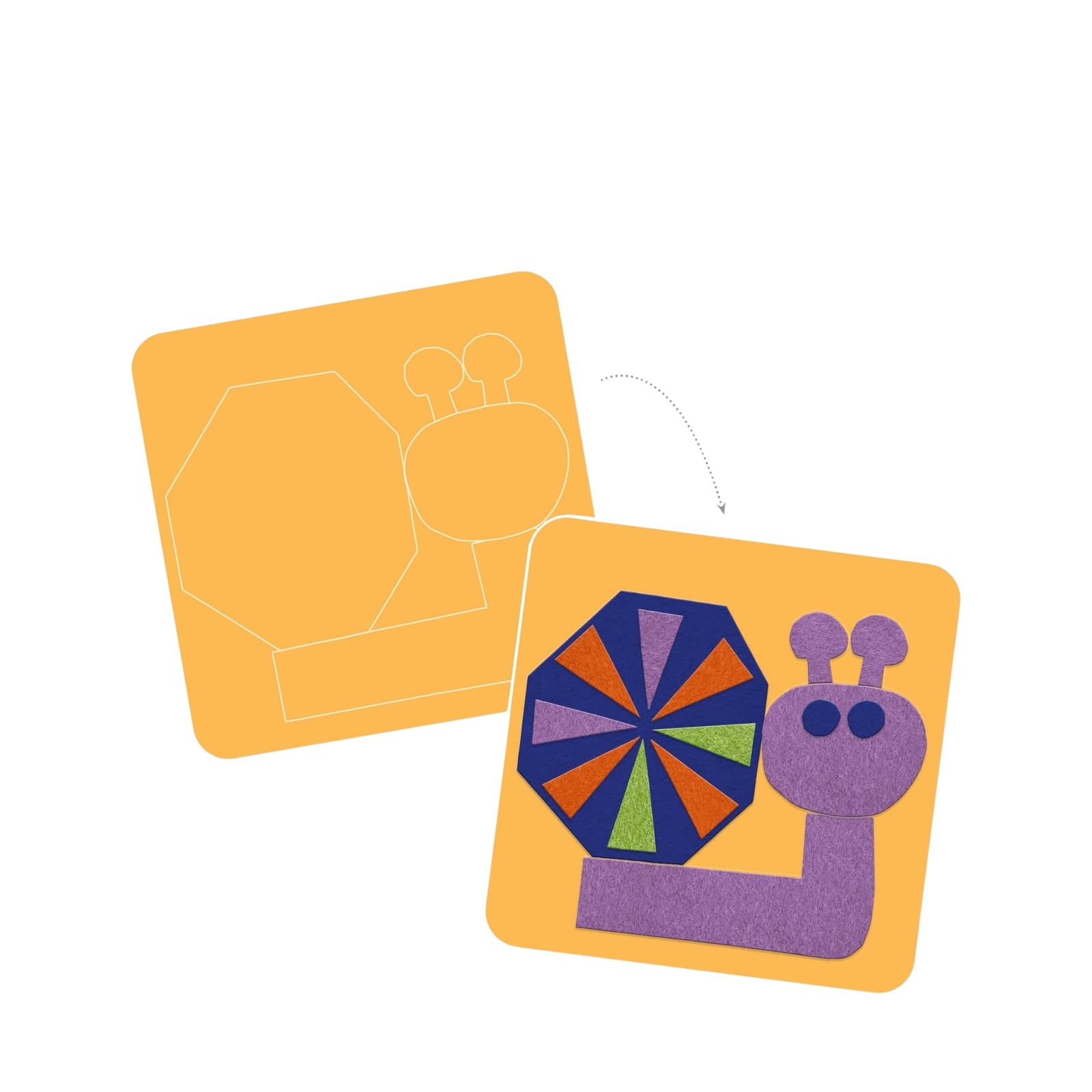 Felt Collage Craft Set - Soft Creations