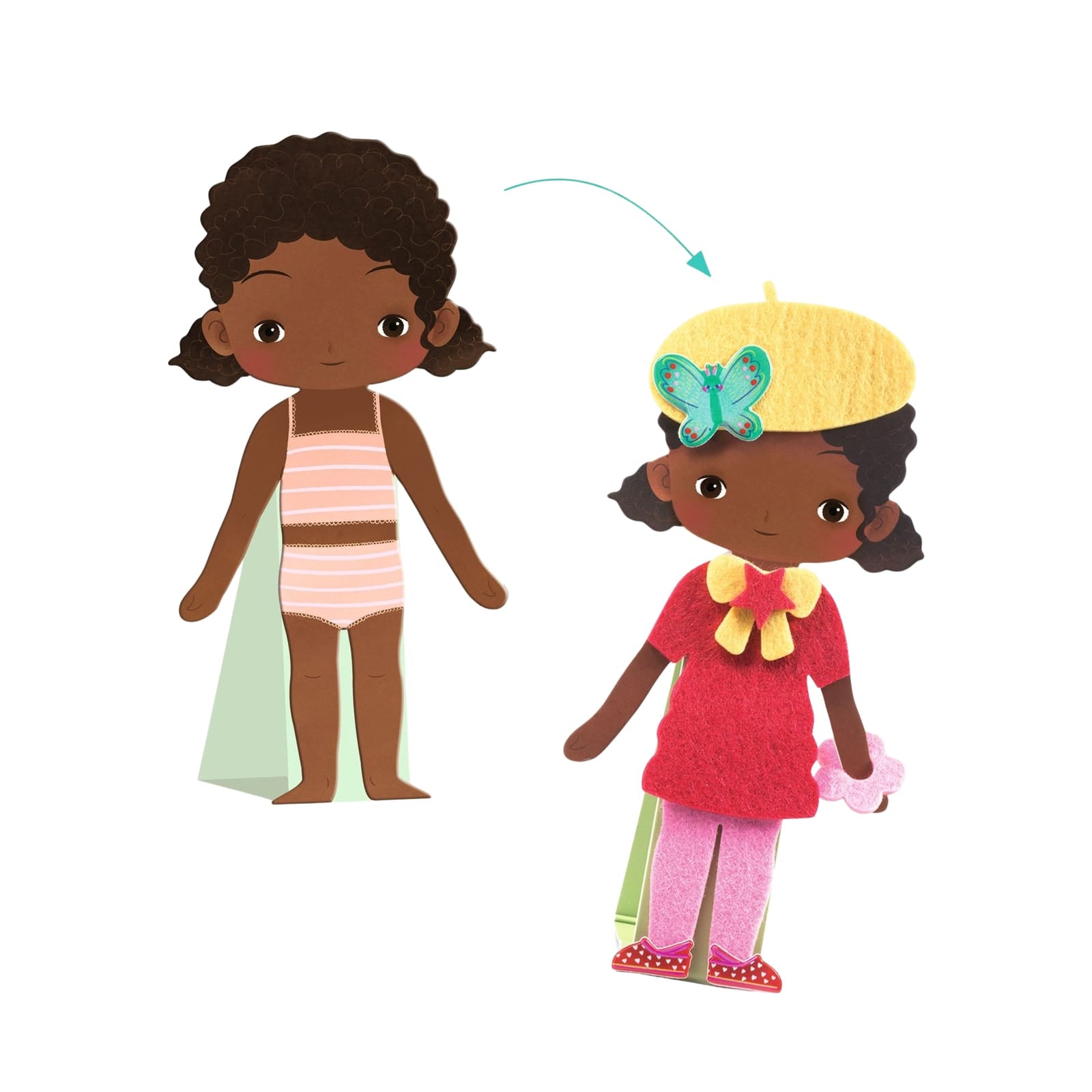 Felt Collage Craft Set - Dress Up