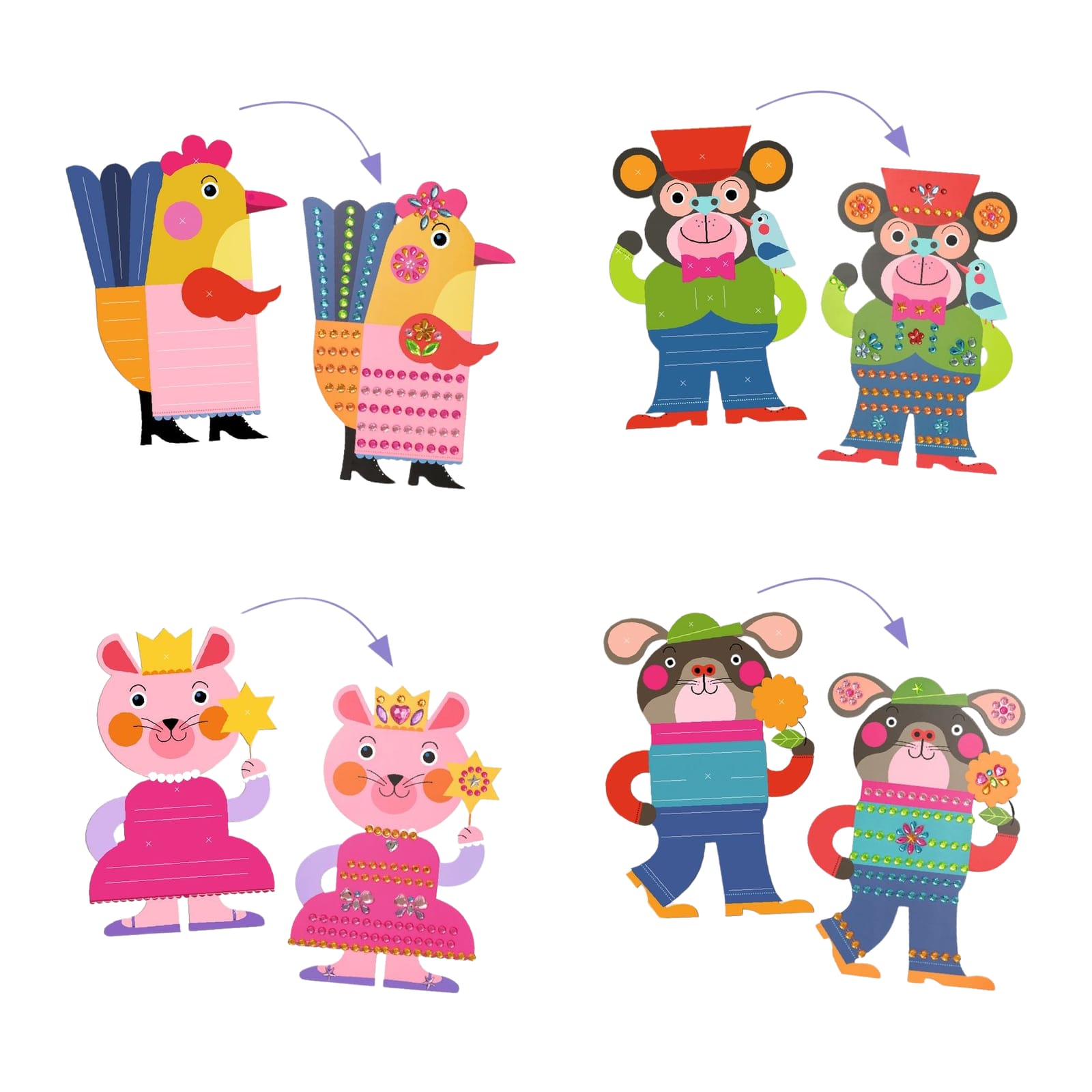 Stickers Craft Set - Sparkles