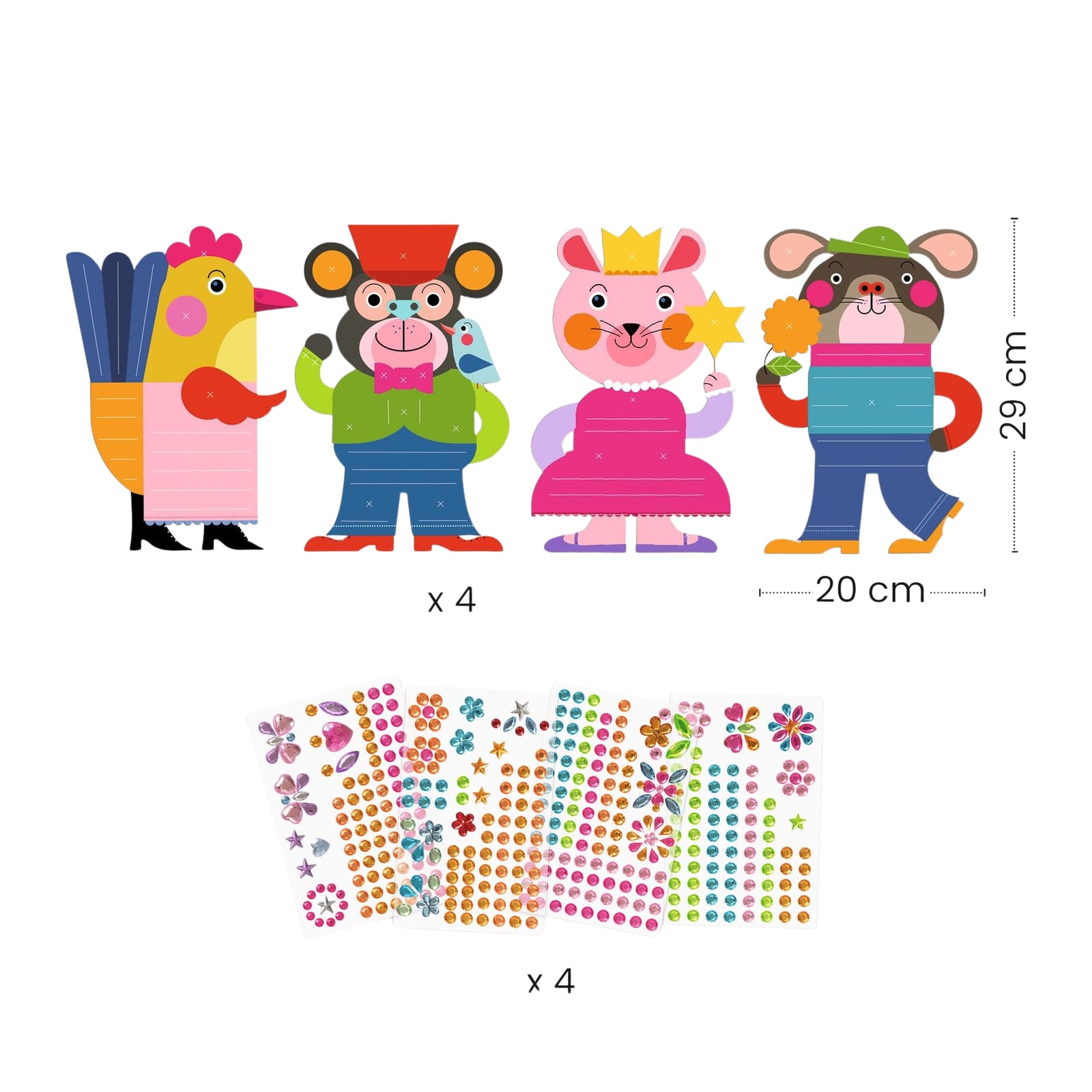 Stickers Craft Set - Sparkles
