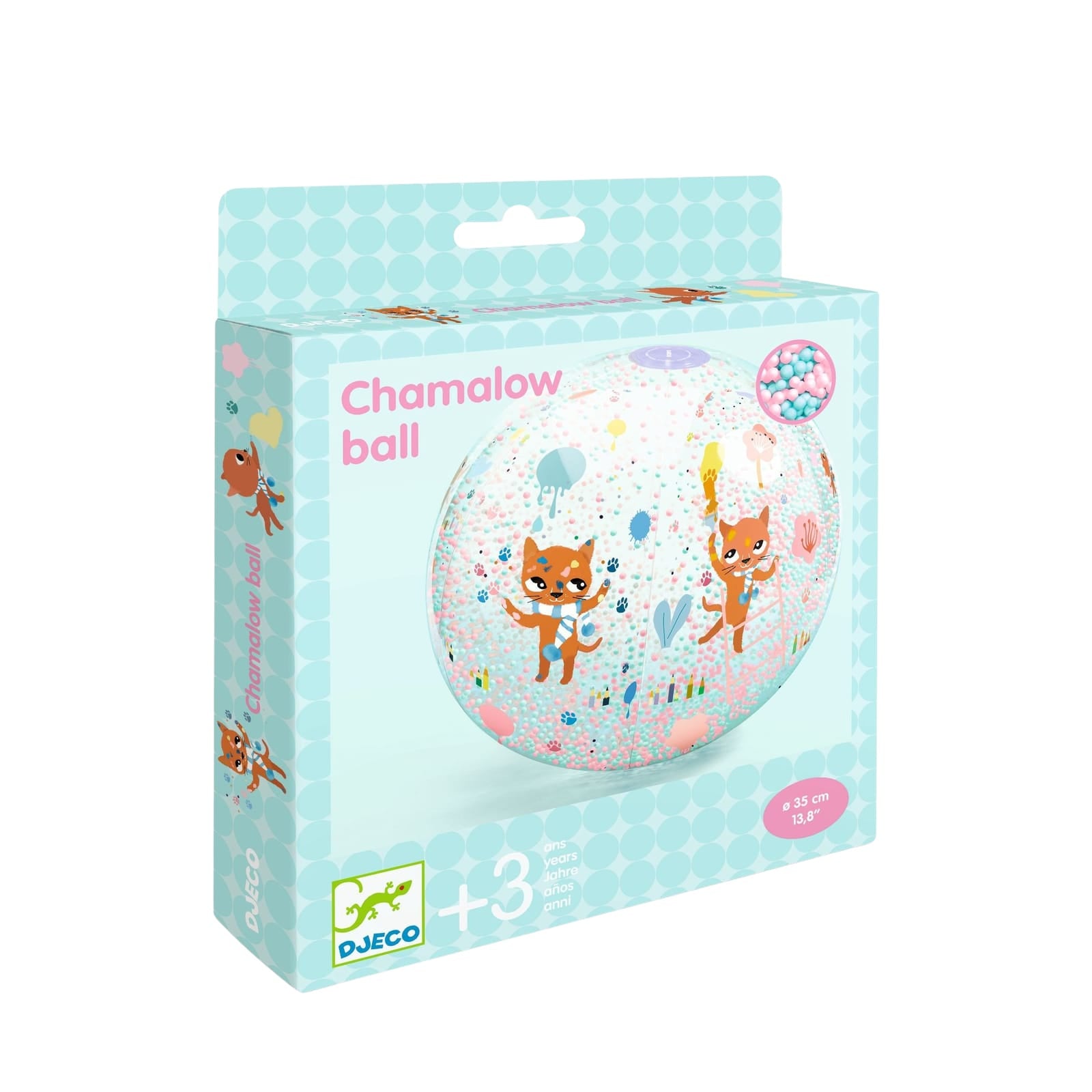 Inflatable Ball - Cat