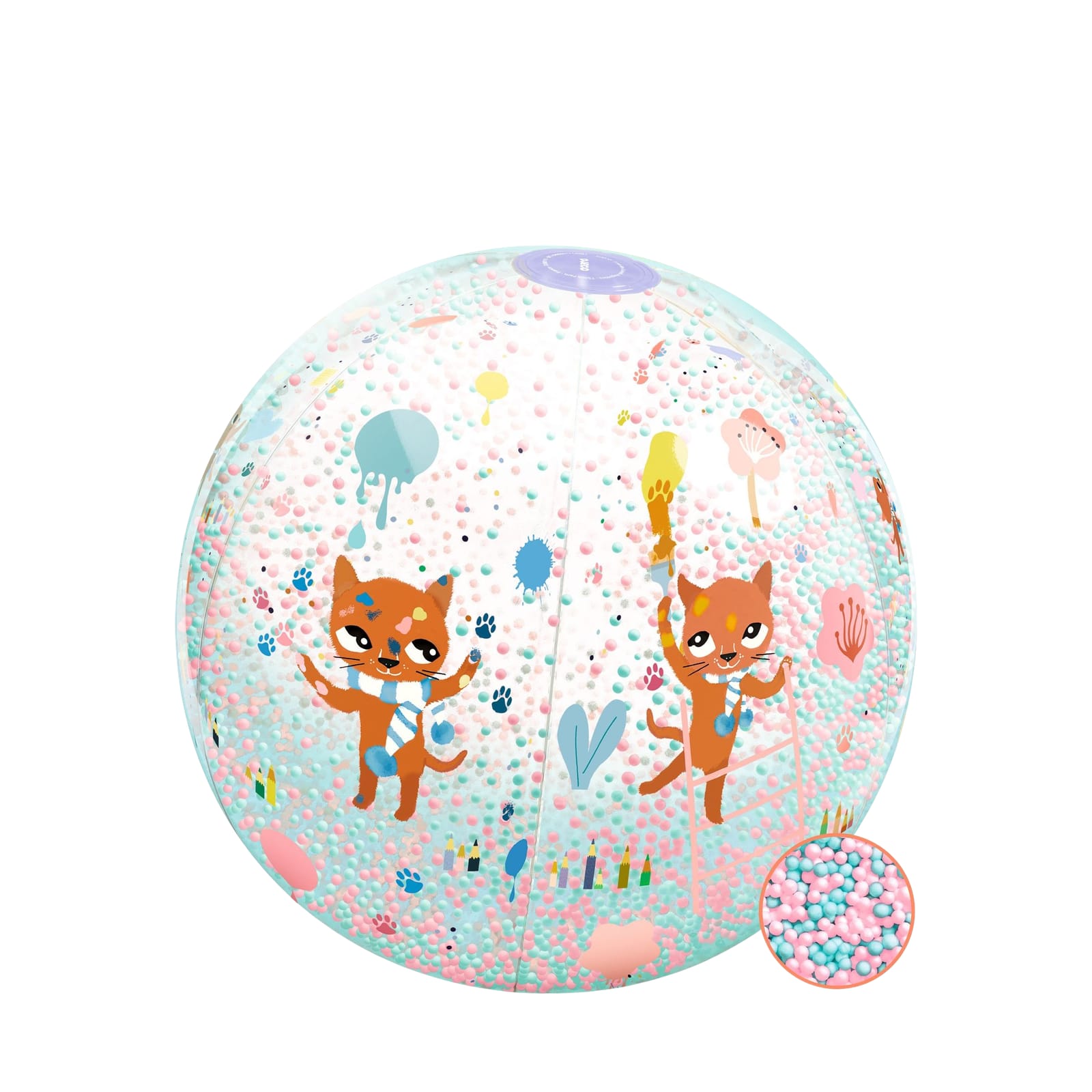 Inflatable Ball - Cat