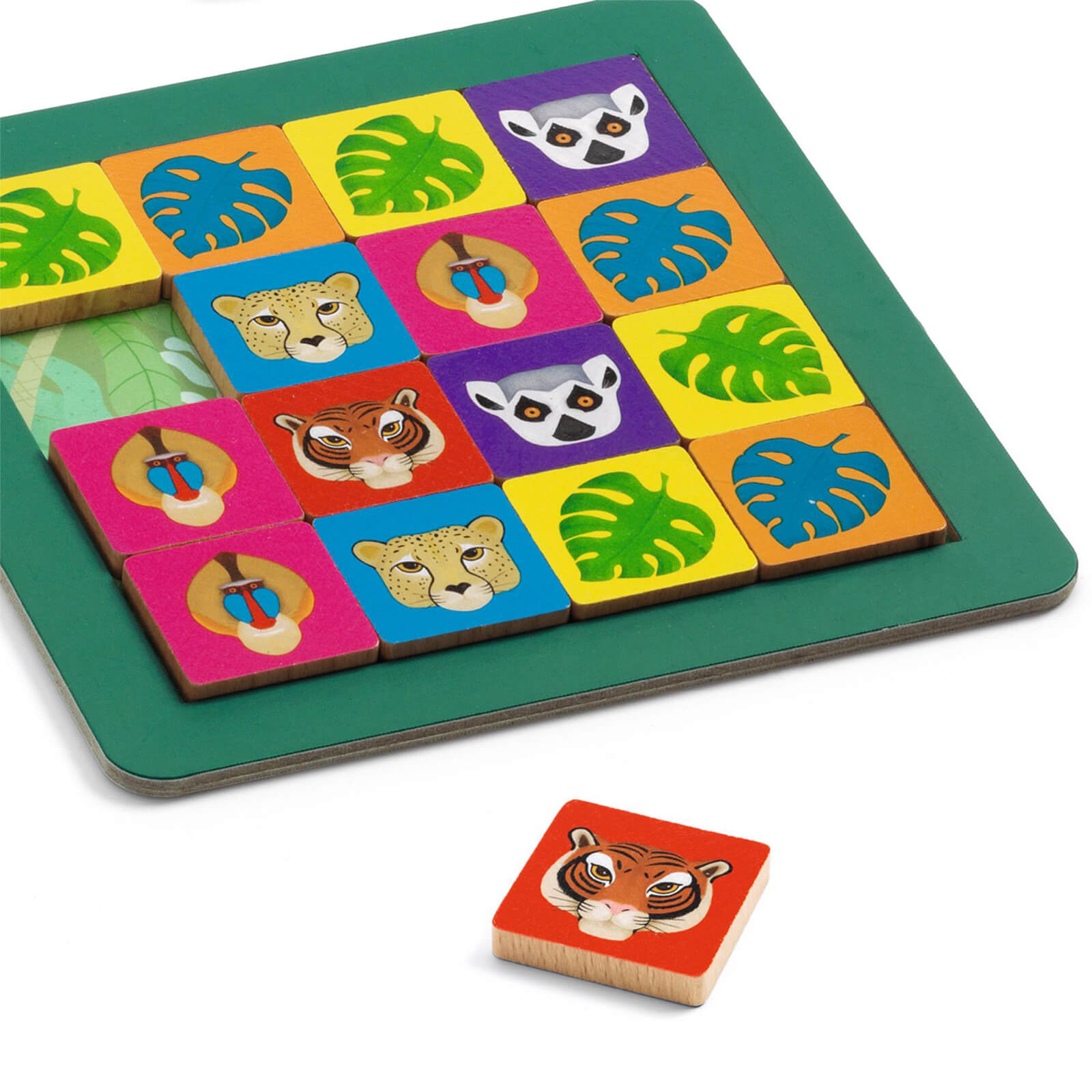 Observation Game - Jungle Taquin