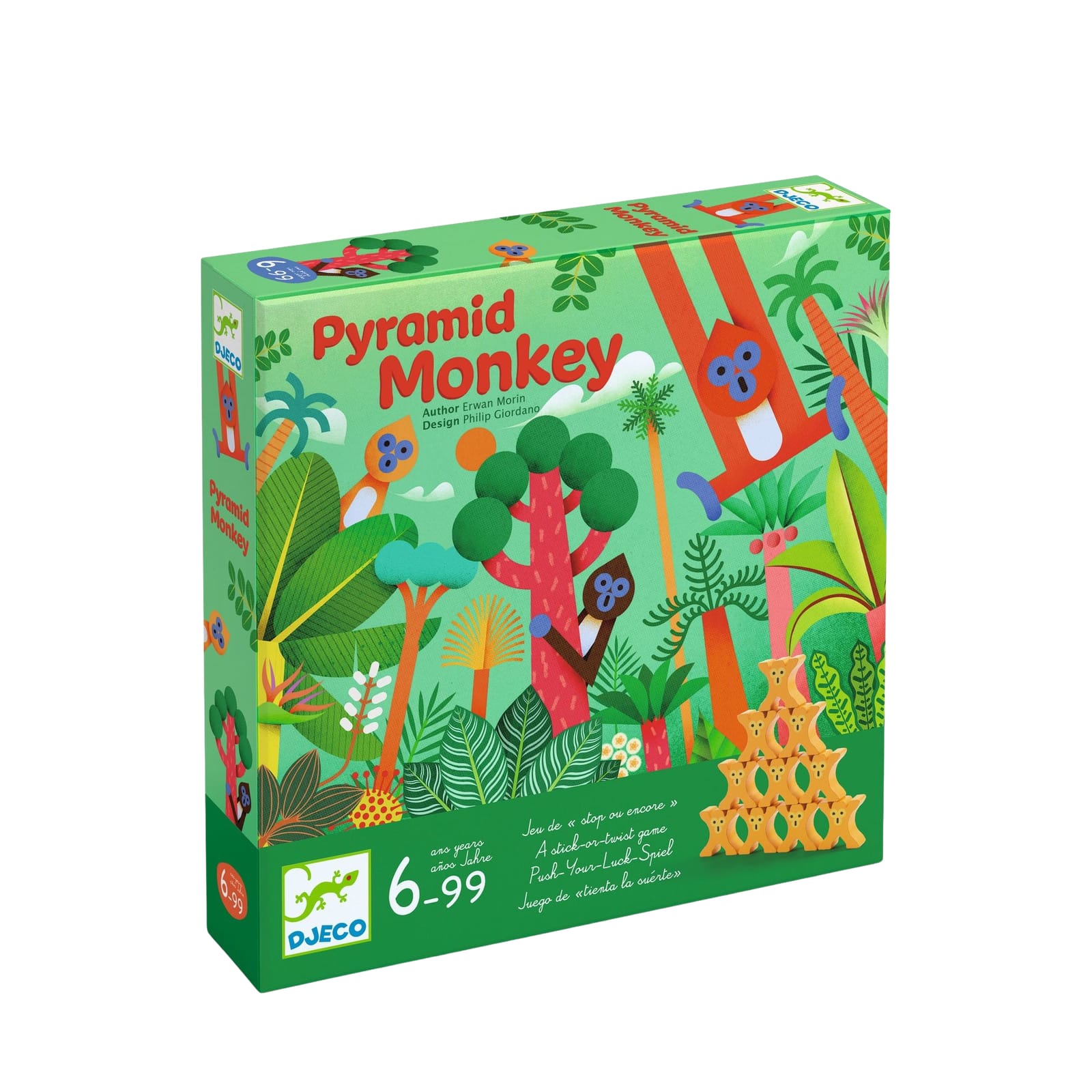 Stacking Game - Pyramid Monkey