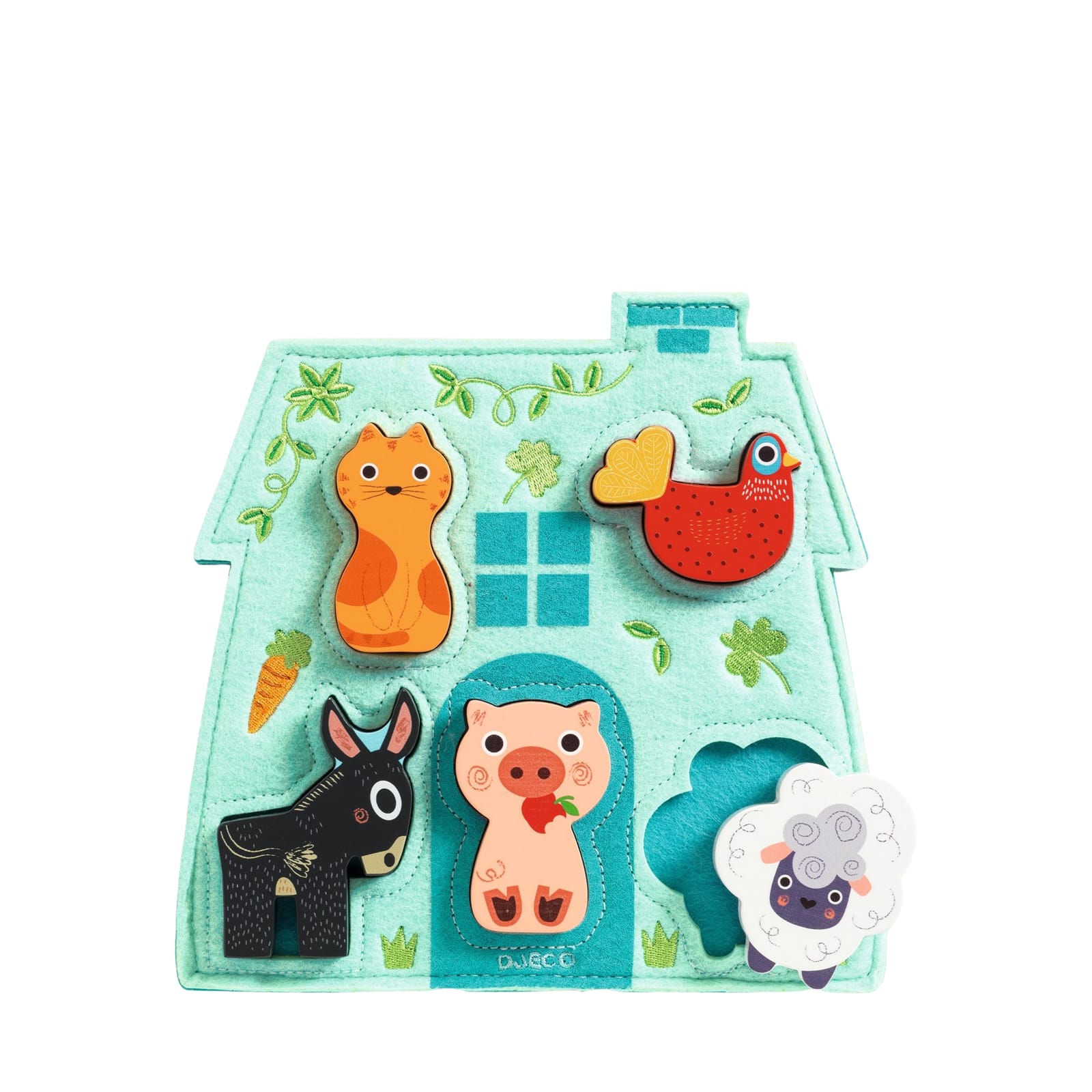 Farm Animal House Puzzle