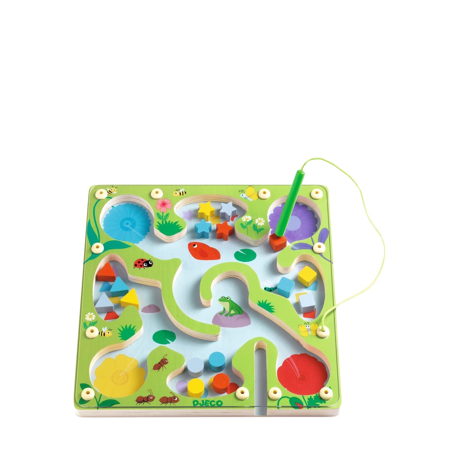 Magnetic Frogy Maze Game