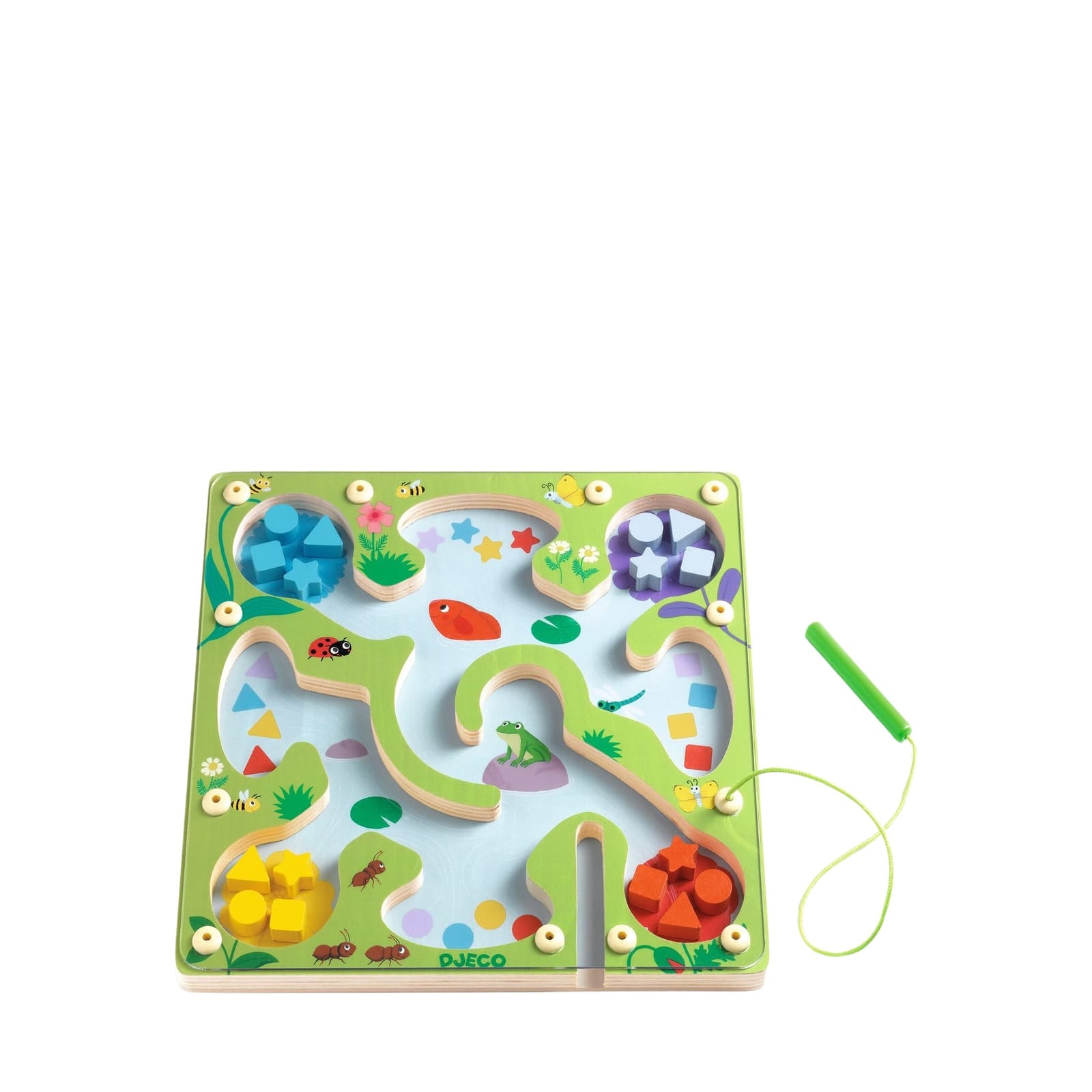 Magnetic Frogy Maze Game
