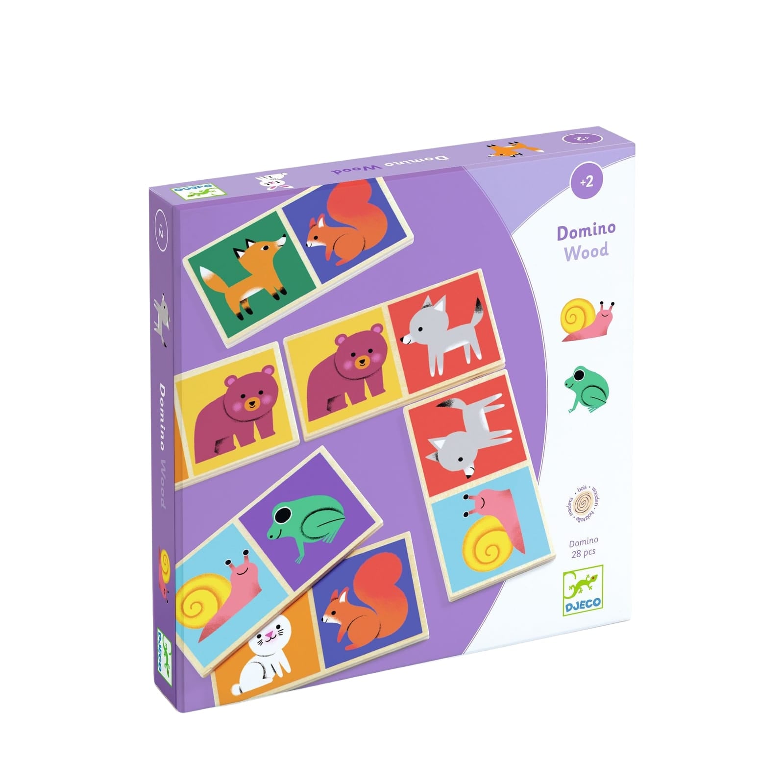 Domino Wood - Forest Animals