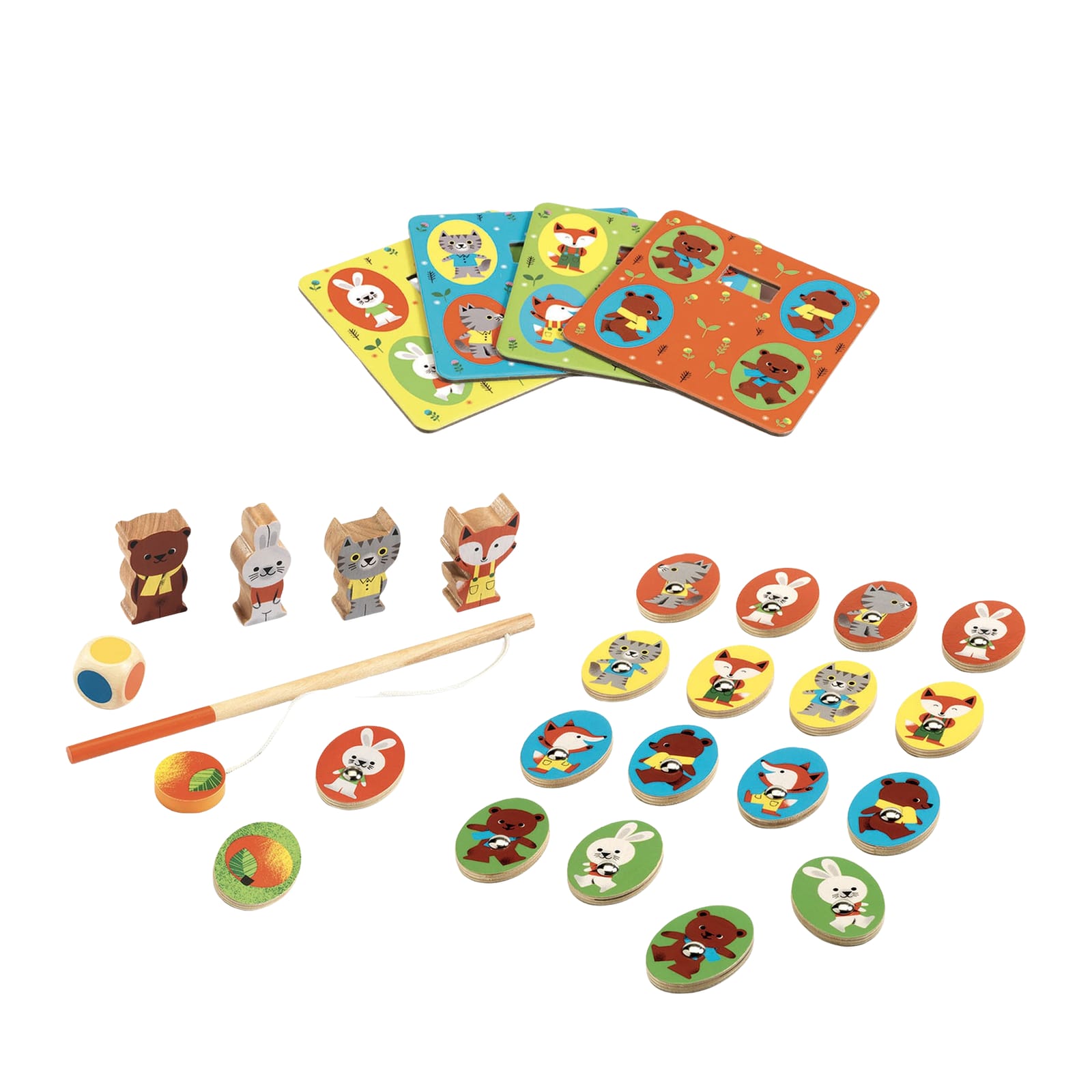 Ludo Wood - 4 Games In One