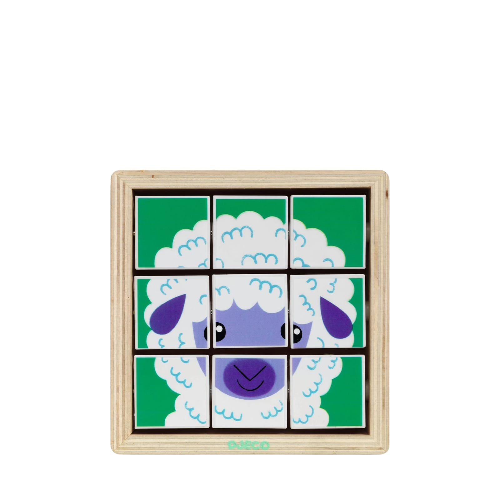 Wooden Blocks Puzzle - Farm Animals