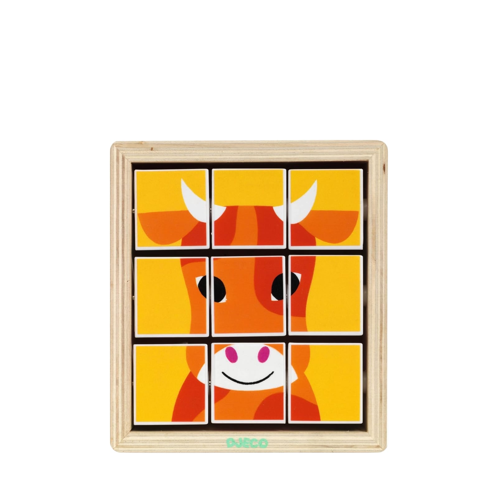 Wooden Blocks Puzzle - Farm Animals