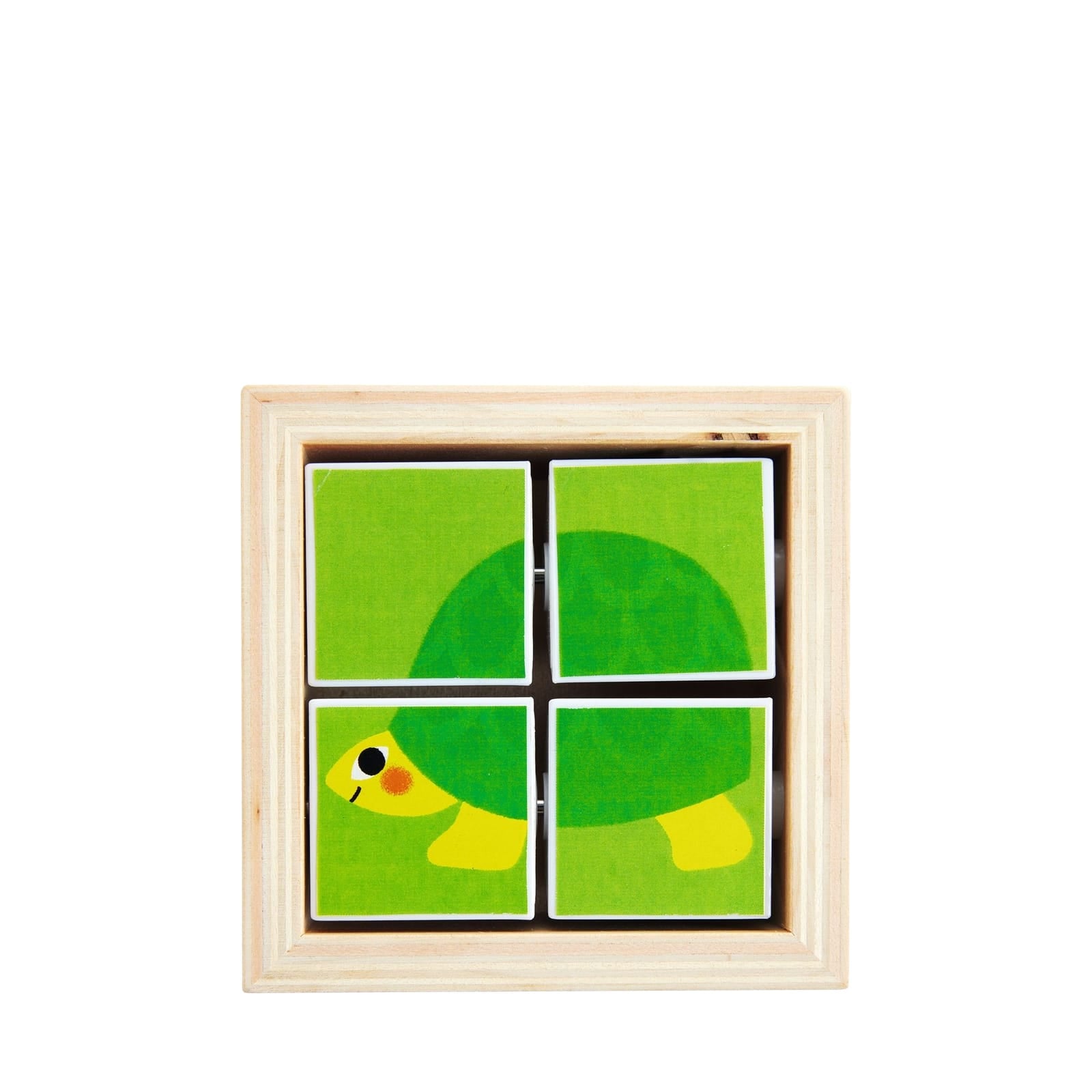 Wooden Blocks Puzzle - Small Animals