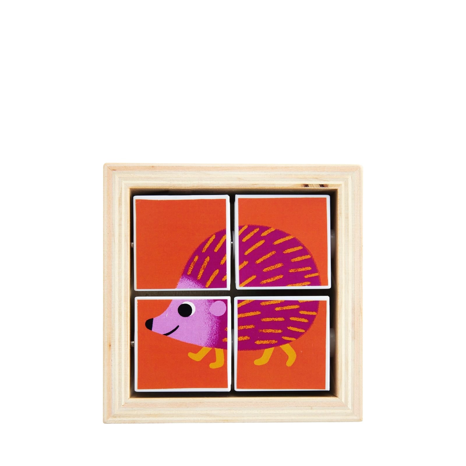 Wooden Blocks Puzzle - Small Animals