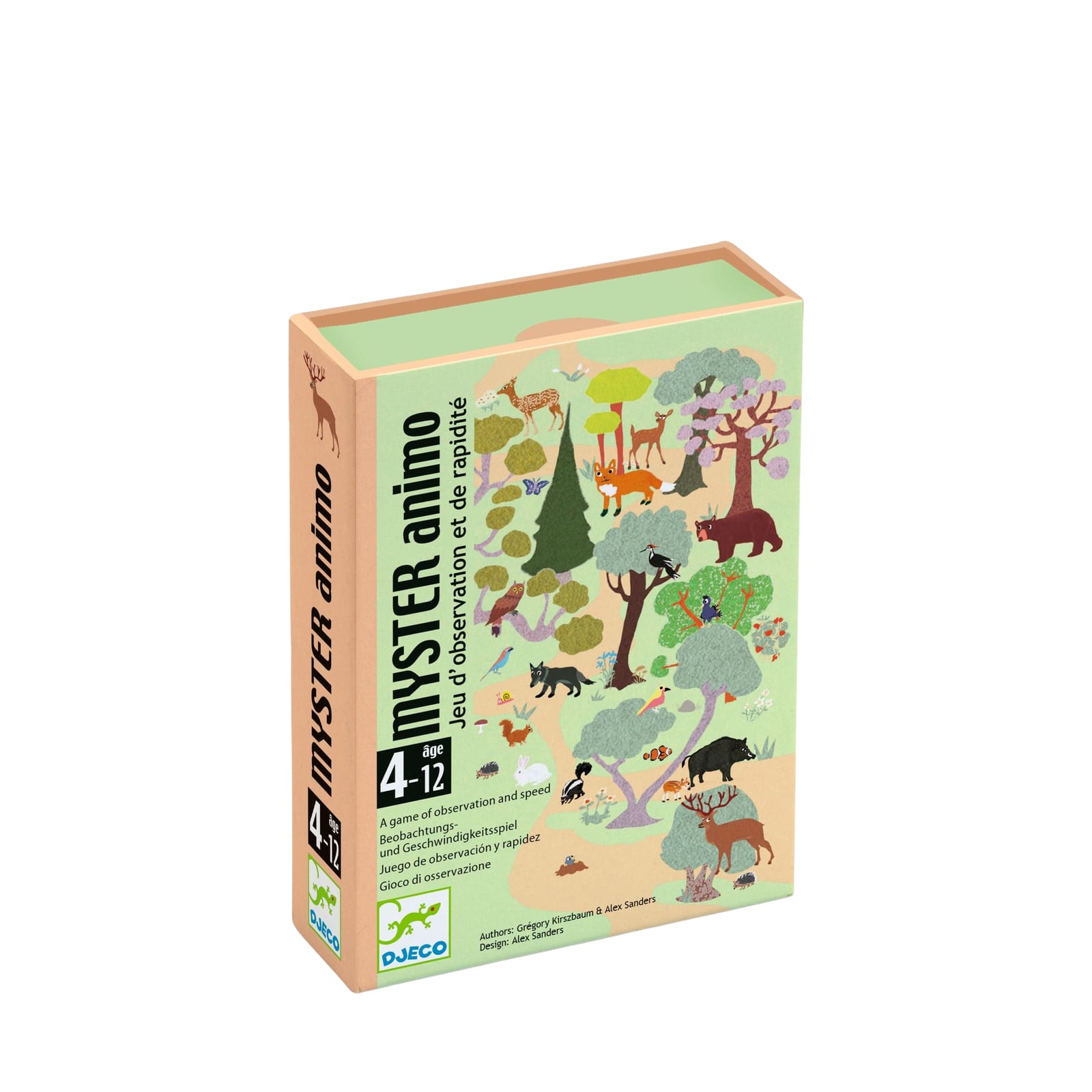 Card Game Find The Odd One Out - Animals