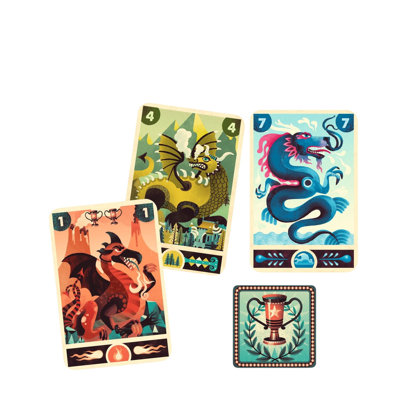 Strategy Card Game - Dragon Deck