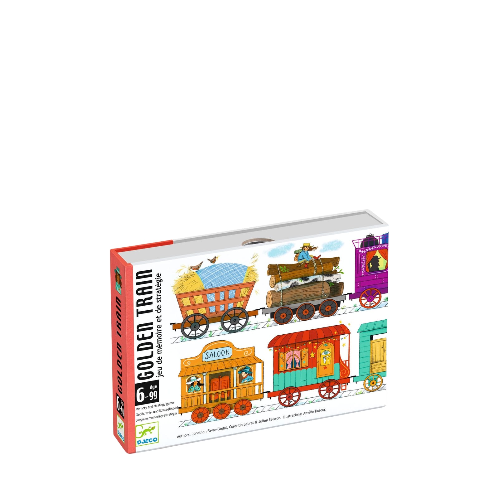 Memory Card Game - Golden Train
