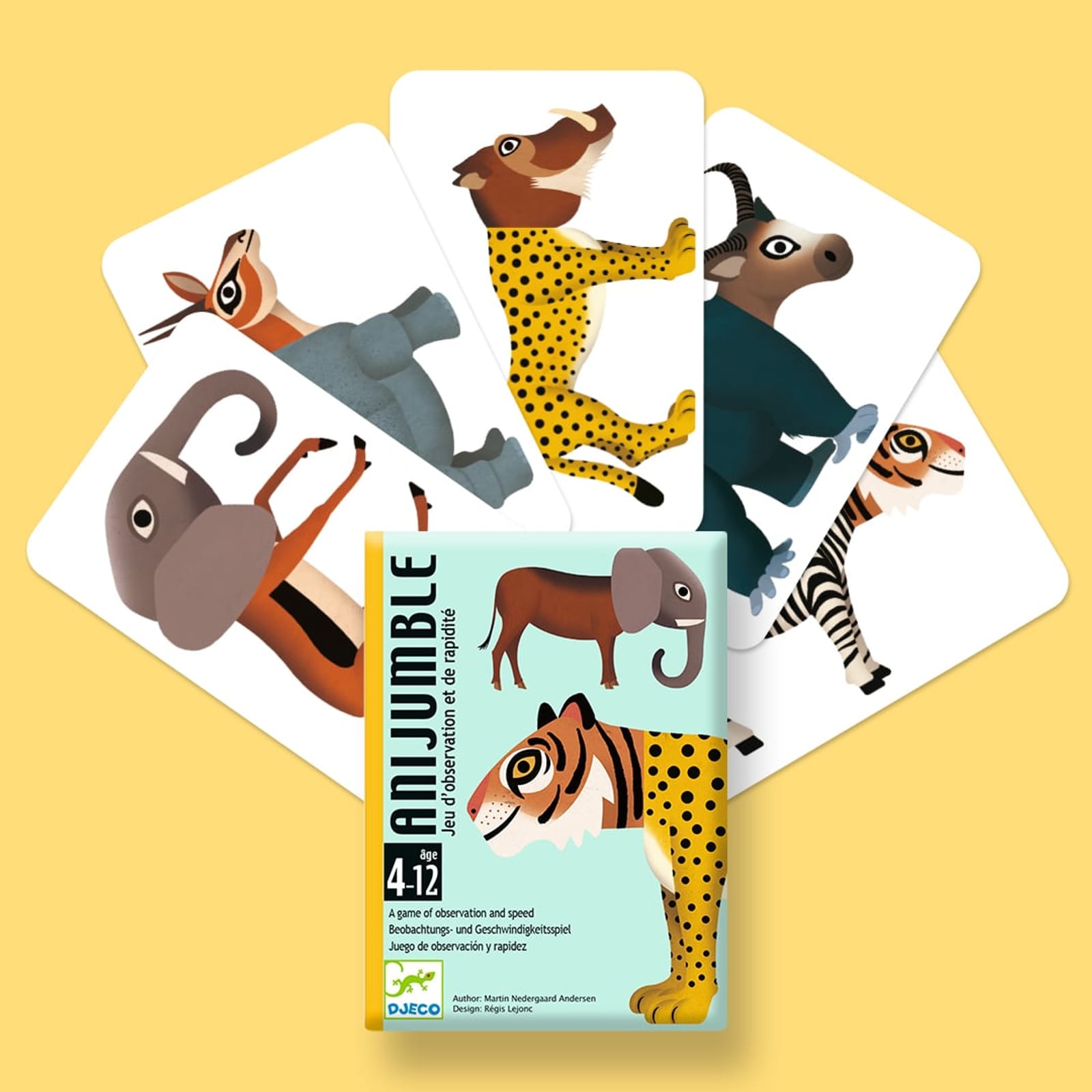 Card Game - Reconstruct Animals