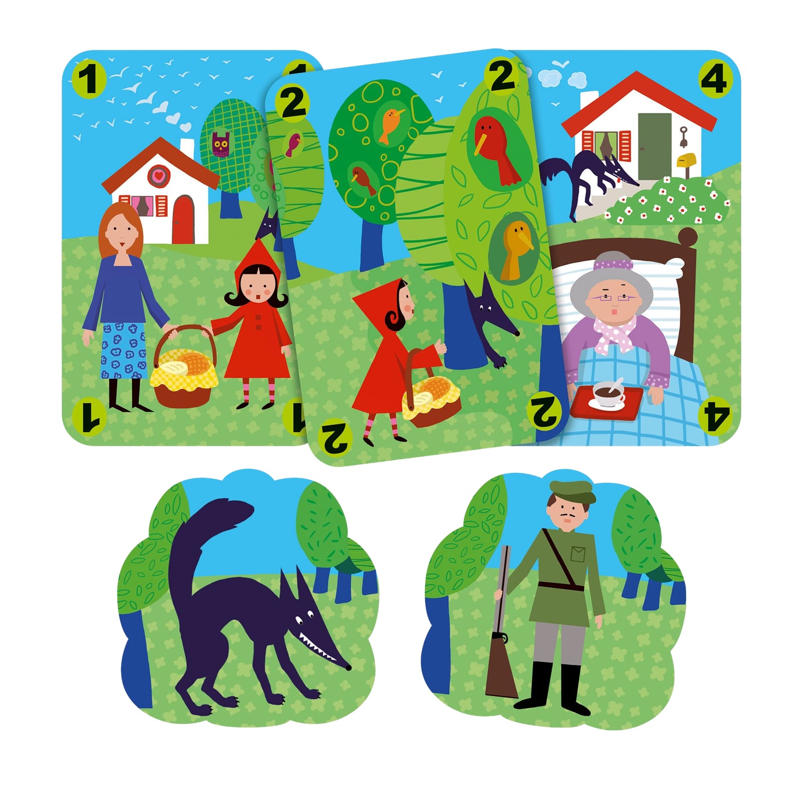 Strategy Card Game - Little Red Riding Hood