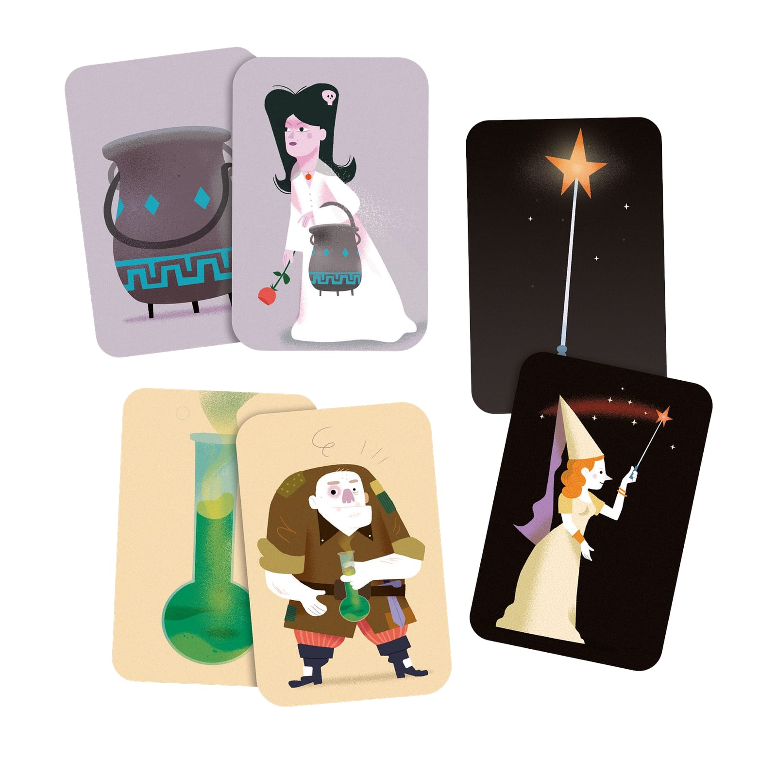 Memory Card Game - Magic School