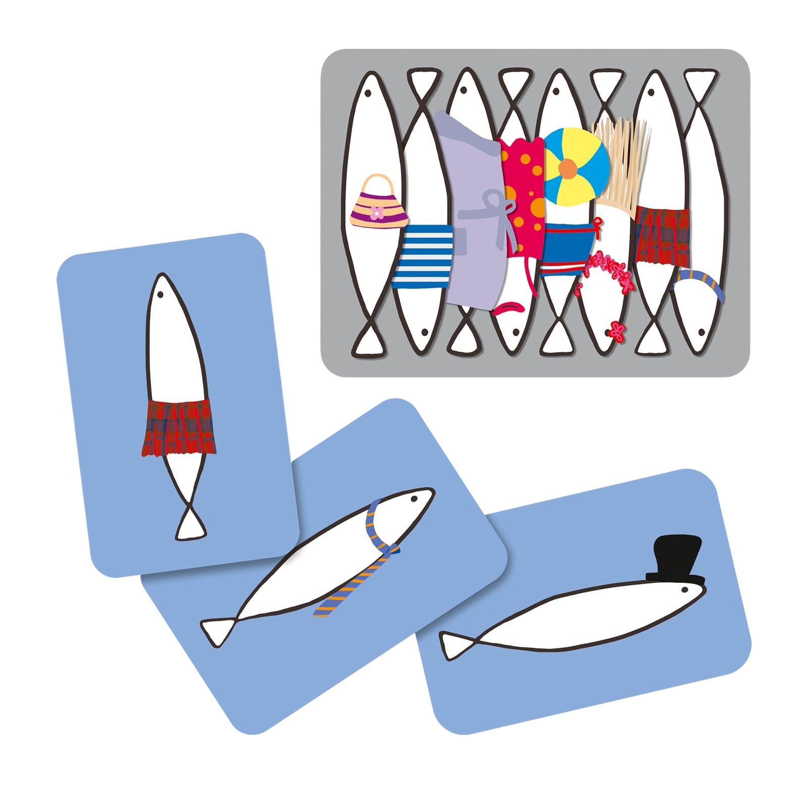 Memory Card Game - Sardines