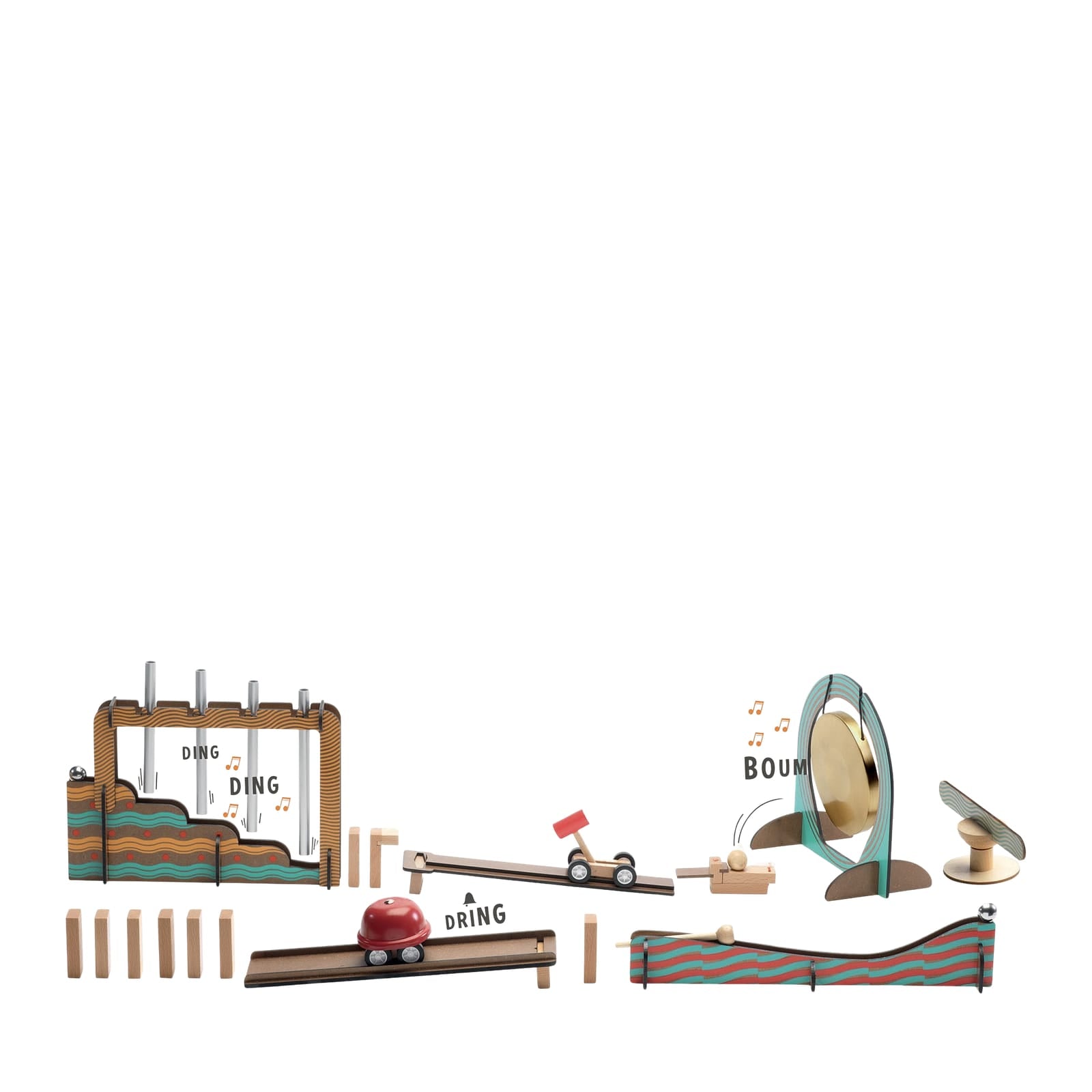 Zig and Go Construction Game - Make Music 52 Pieces