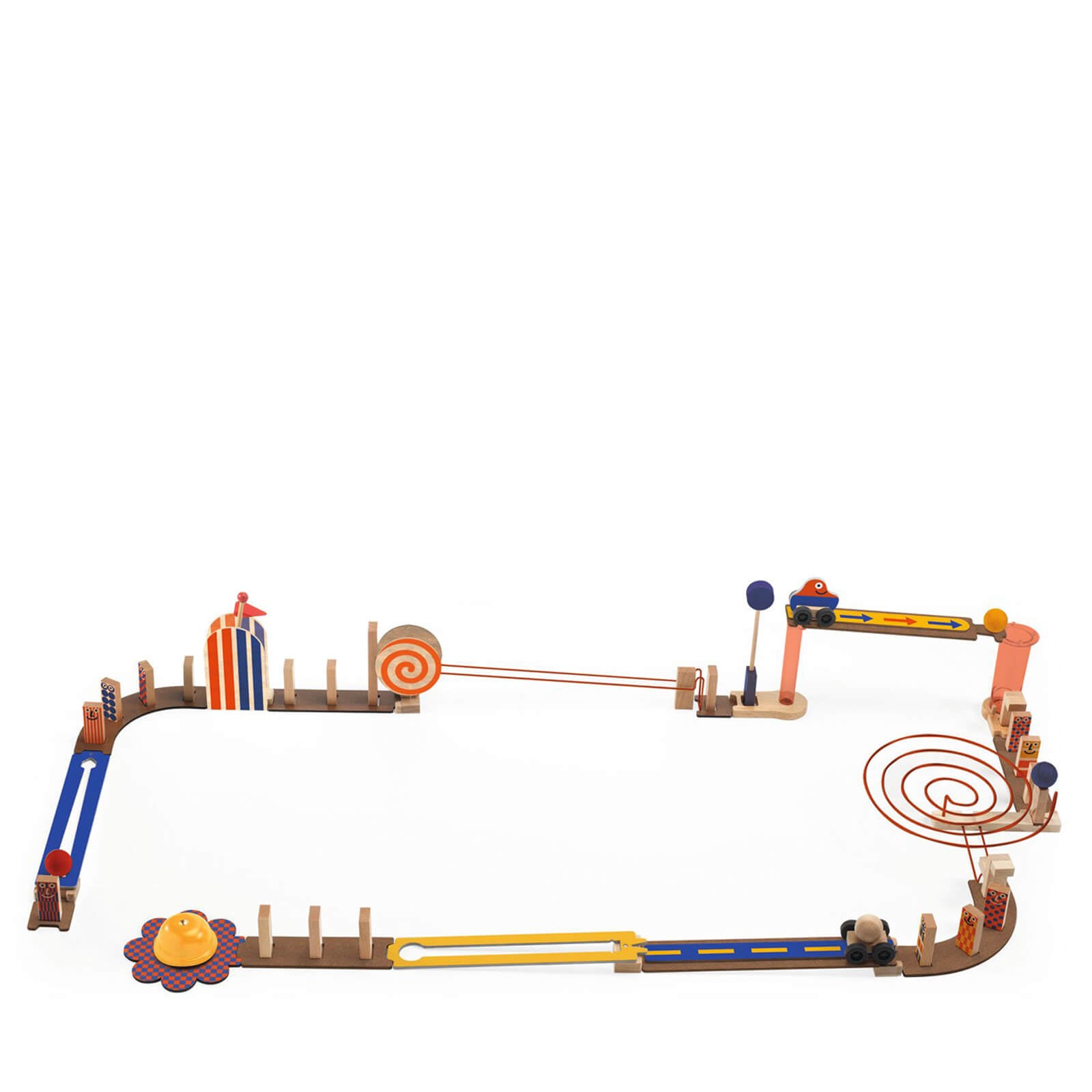 Zig and Go Construction Game - Racer 51 Pieces