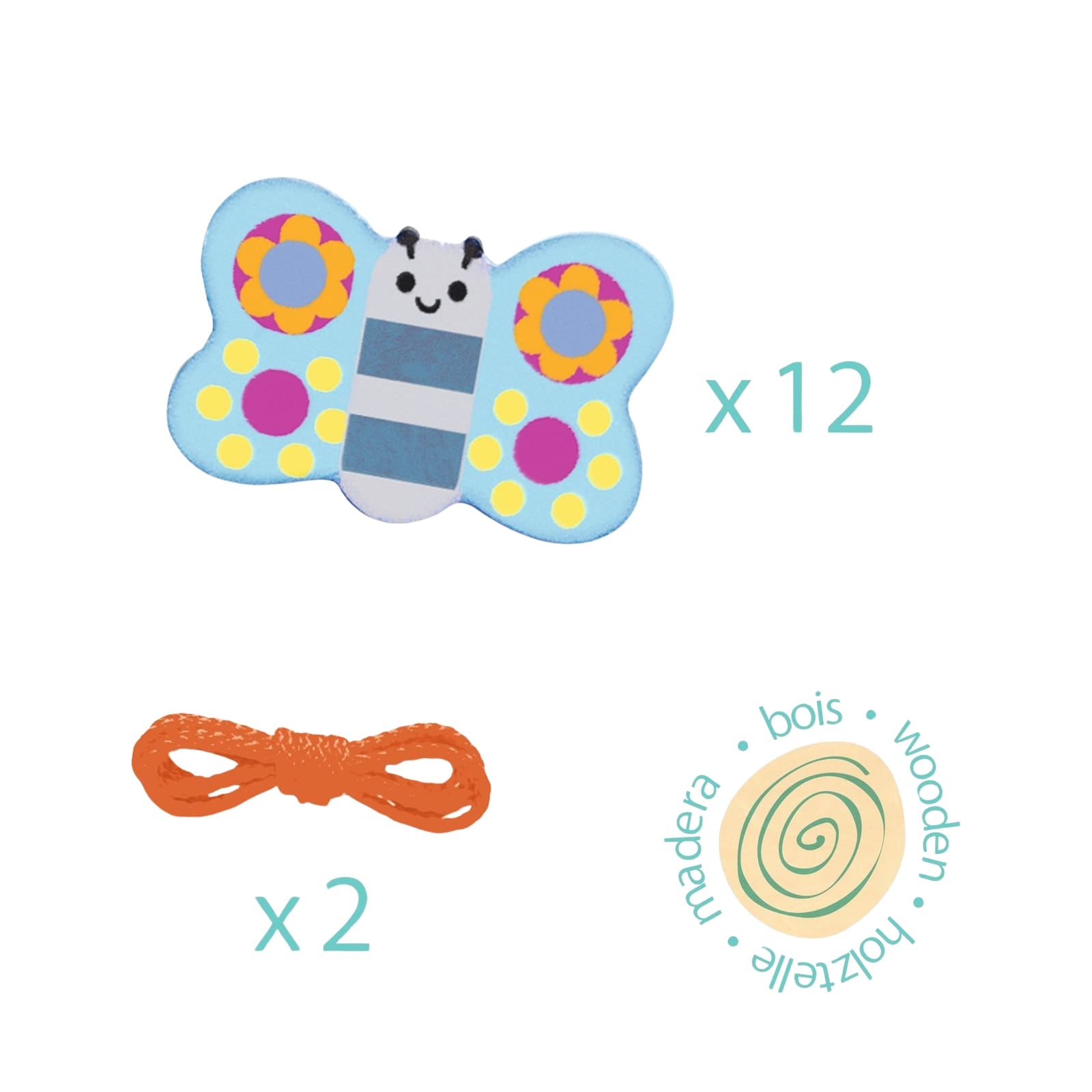 Lacing Beads - Family