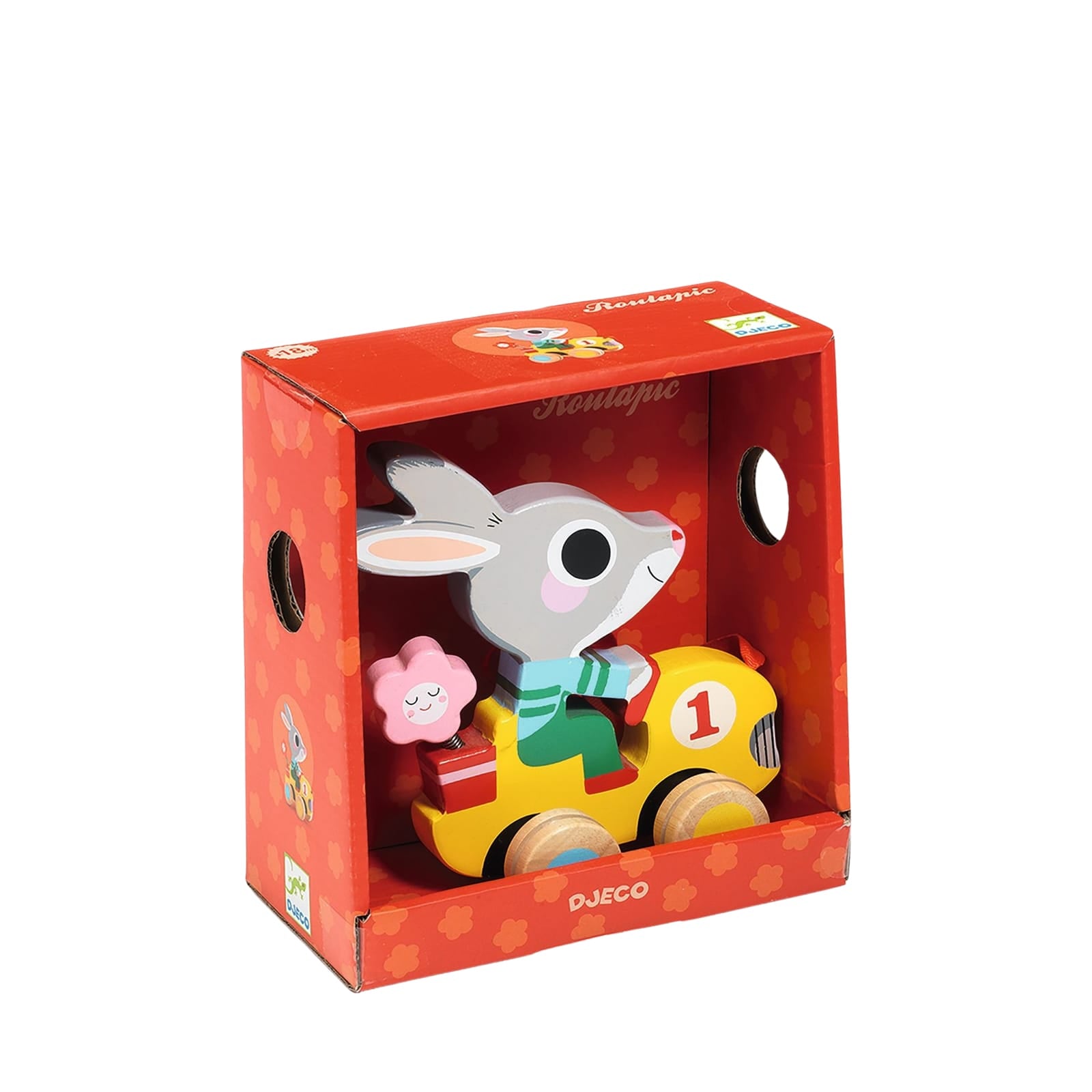 Pull Along Wooden Rabbit