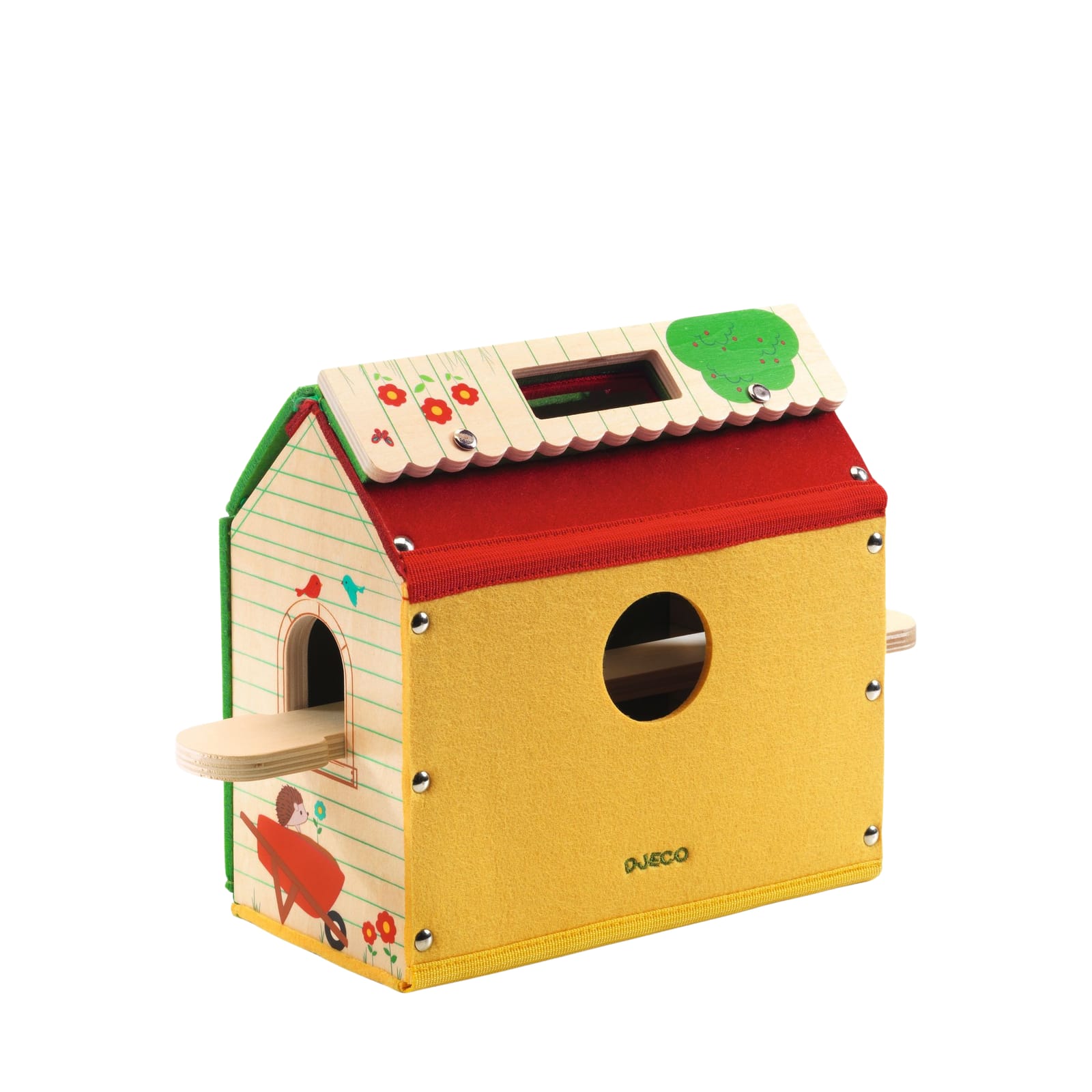 Wooden Play Farm House Box