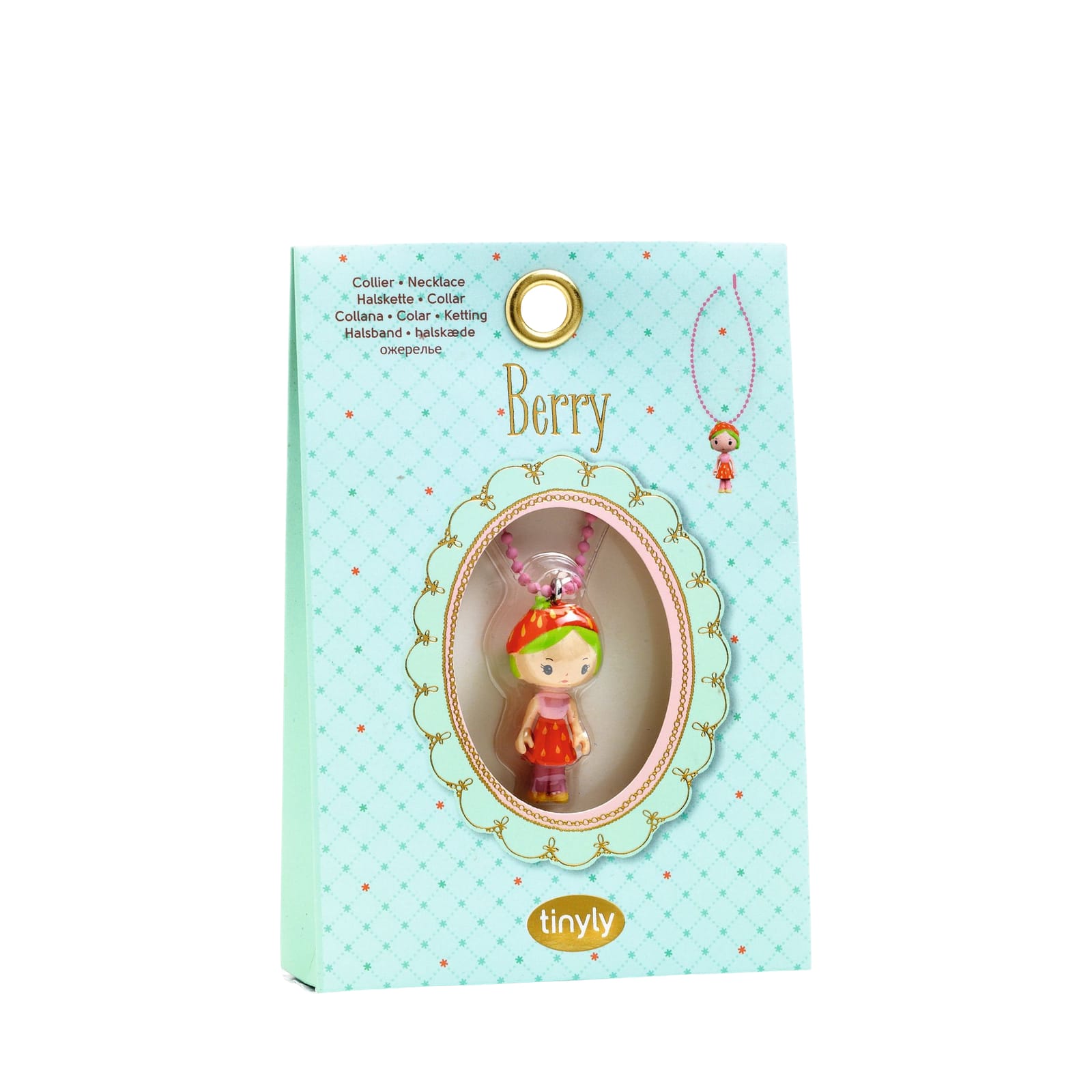 Tinyly Necklace - Berry