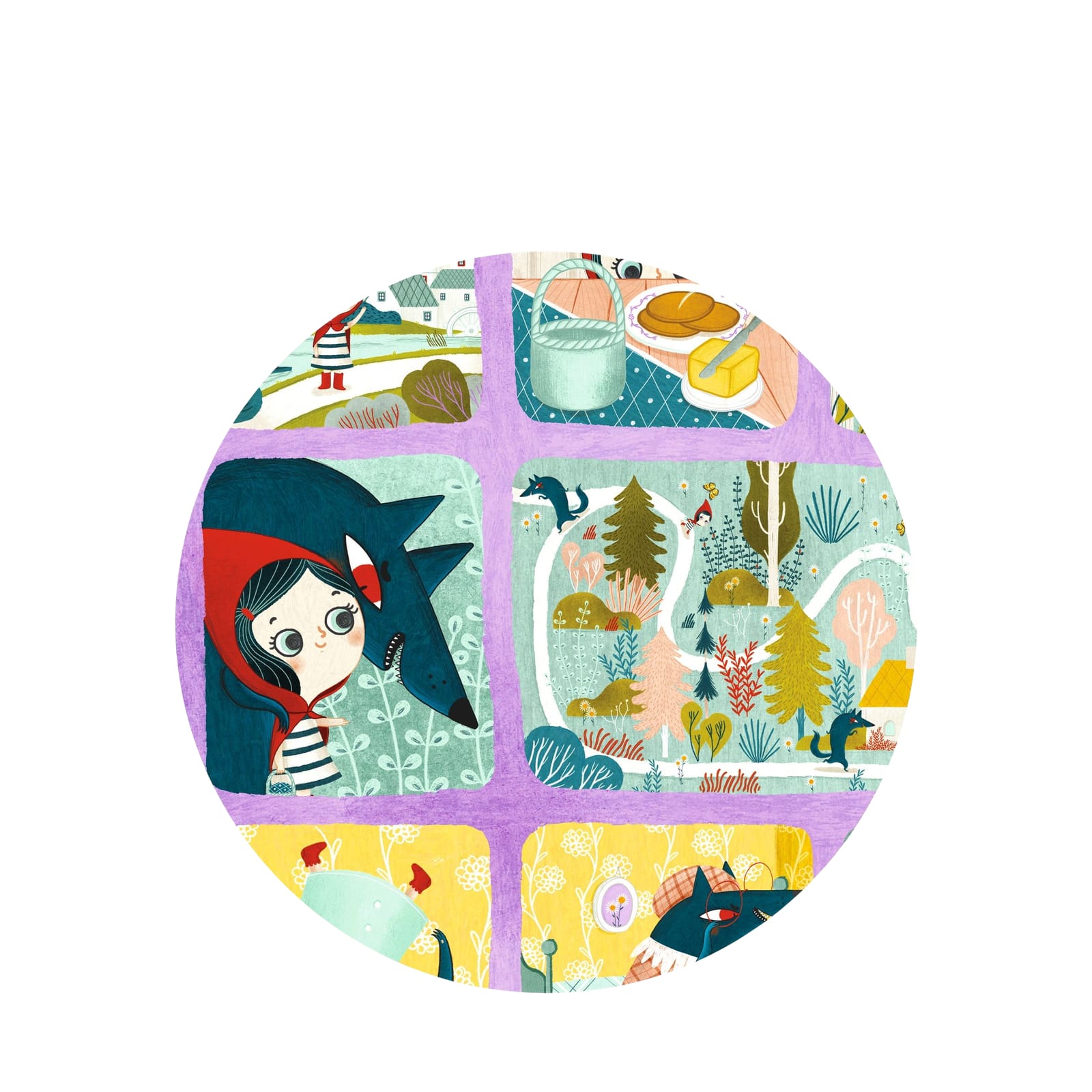 35 Piece Story Puzzle - Little Red Riding Hood