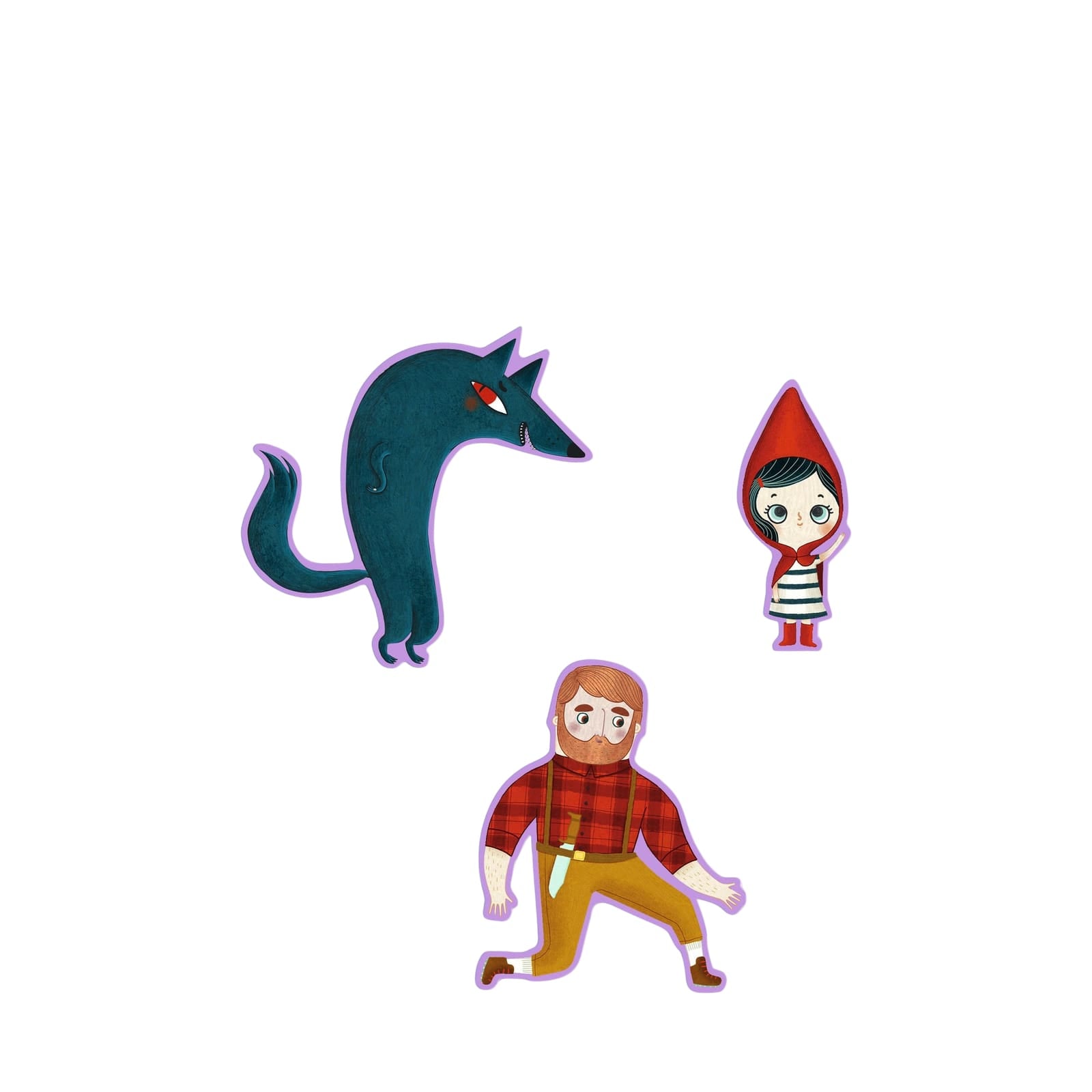 35 Piece Story Puzzle - Little Red Riding Hood