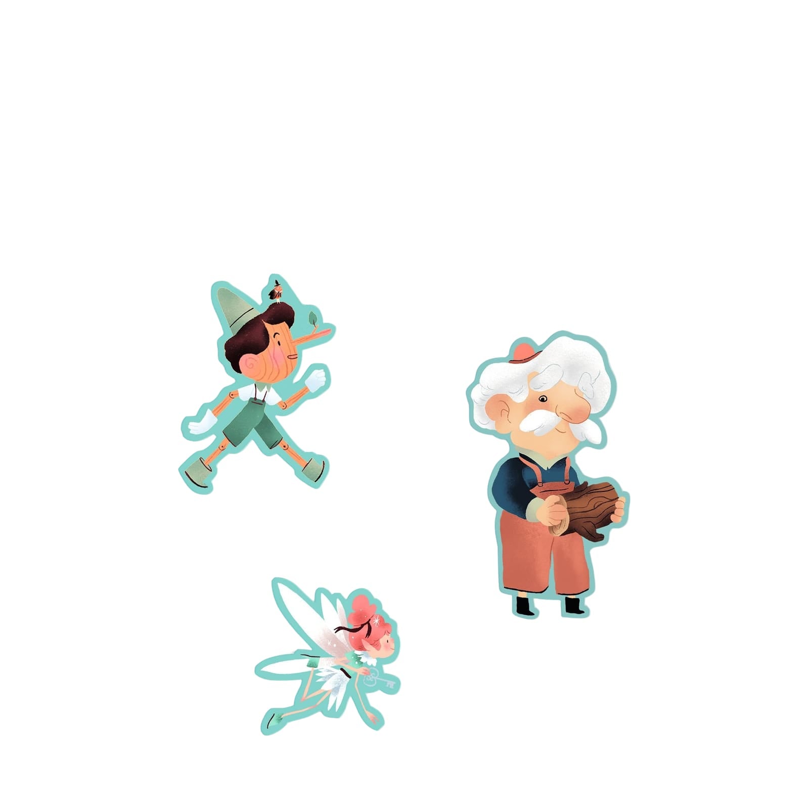 54 Piece Story Puzzle - Pinocchio