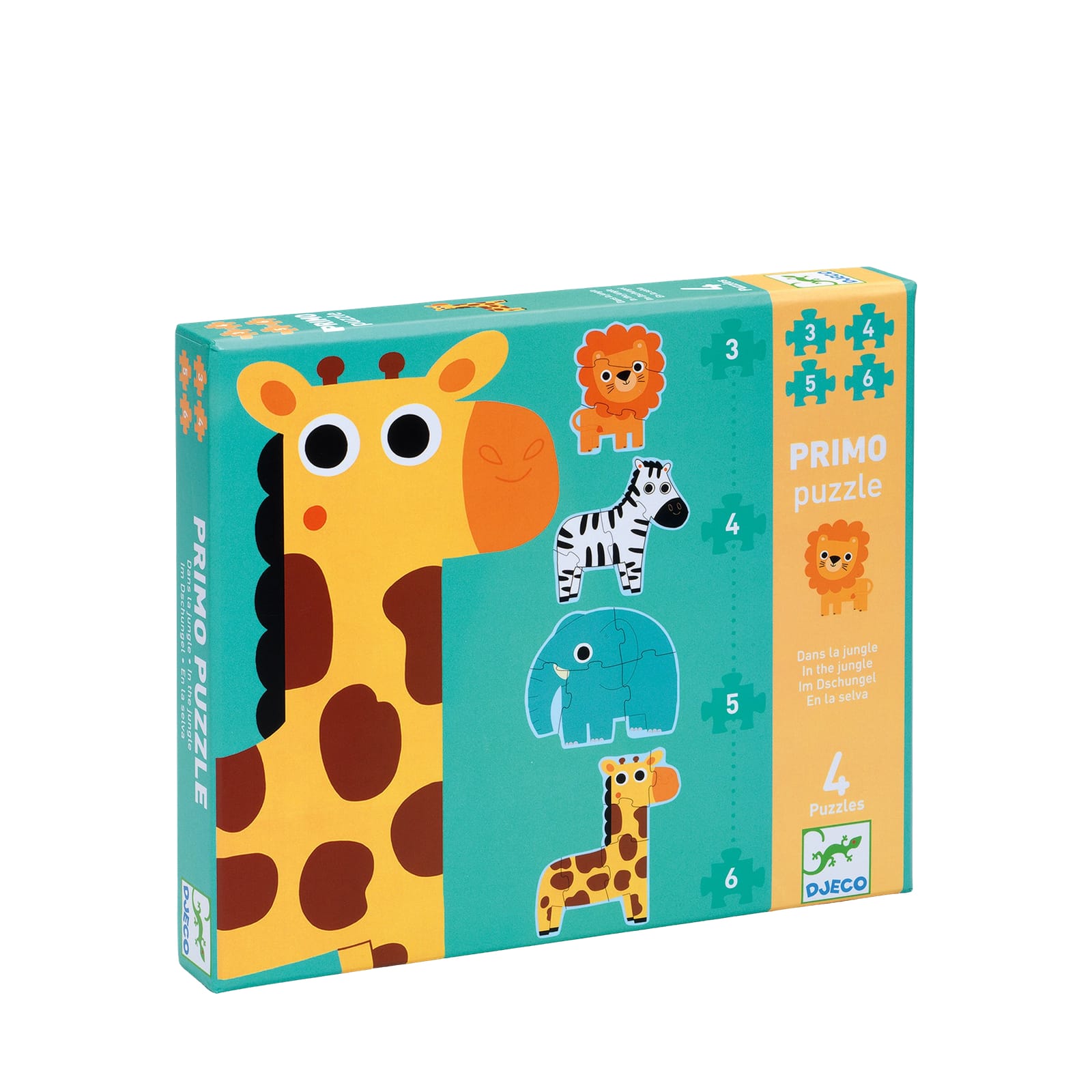 4 Progressive Puzzles - In The Jungle