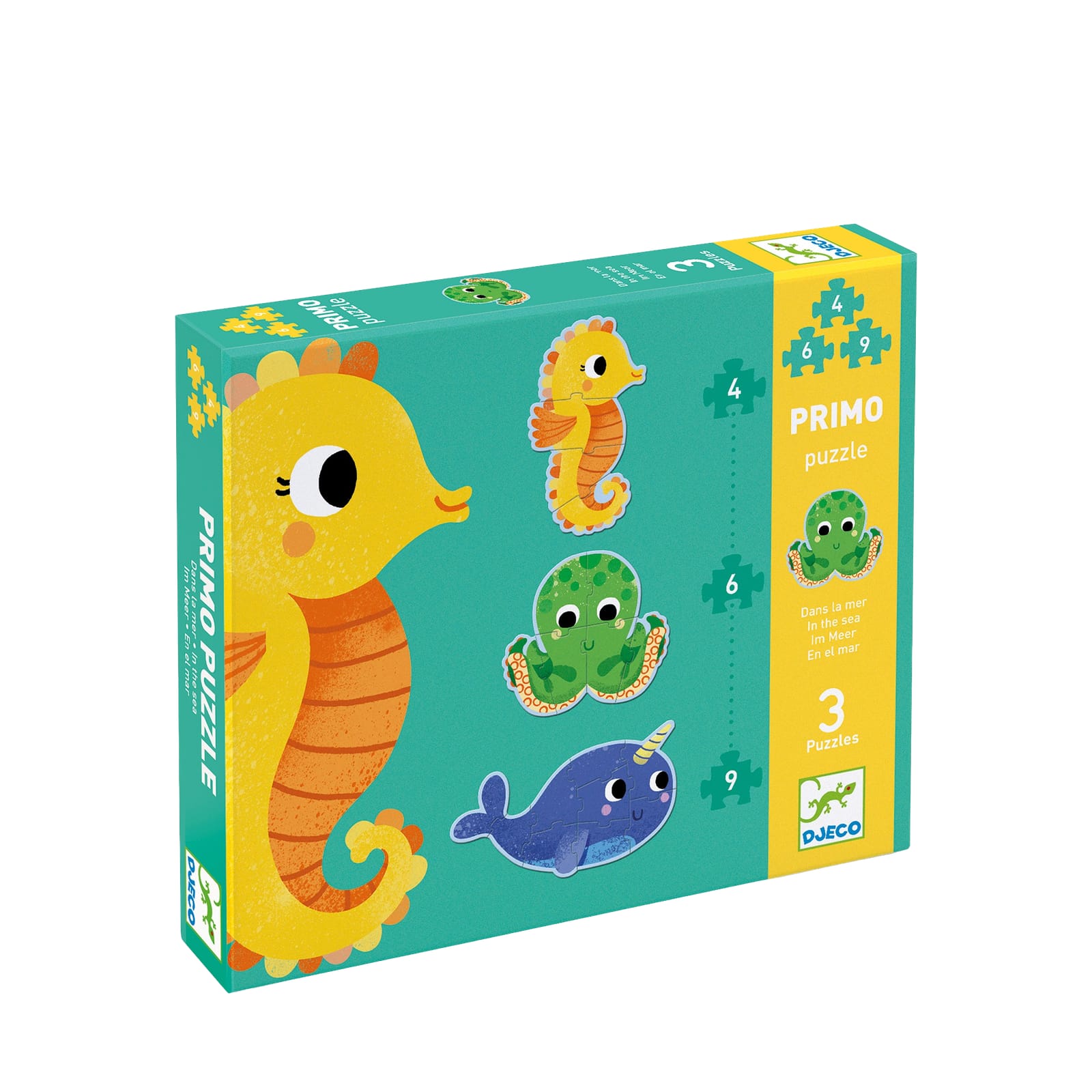 4 Progressive Puzzles - In The Sea