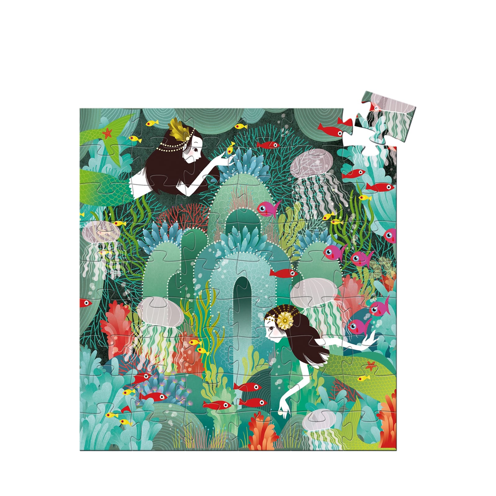 Silhouette 54 Piece Puzzle - Water Paradise