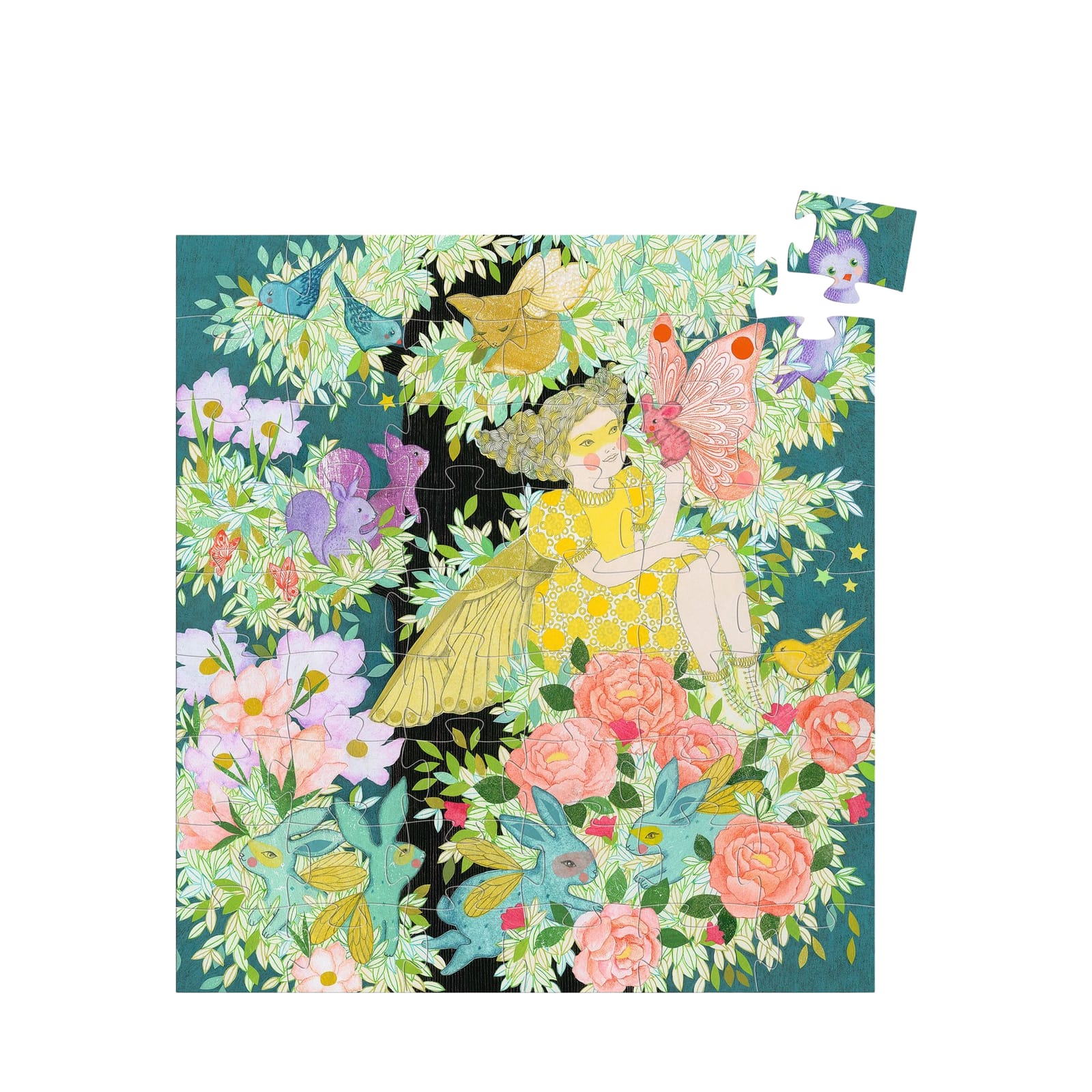 Silhouette 54 Piece Puzzle - Floras Tree
