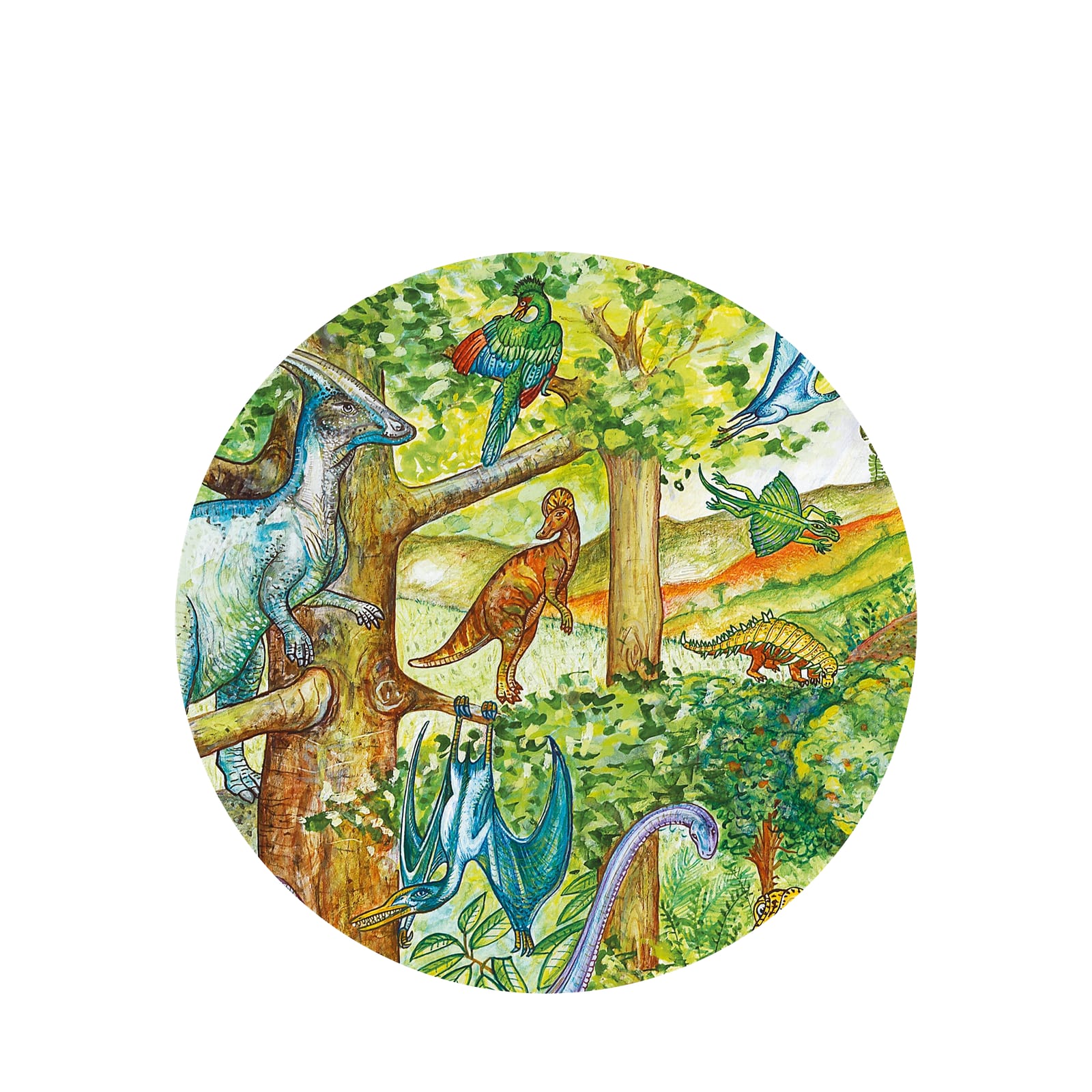 100 Piece Puzzle and Booklet - Dinosaurs