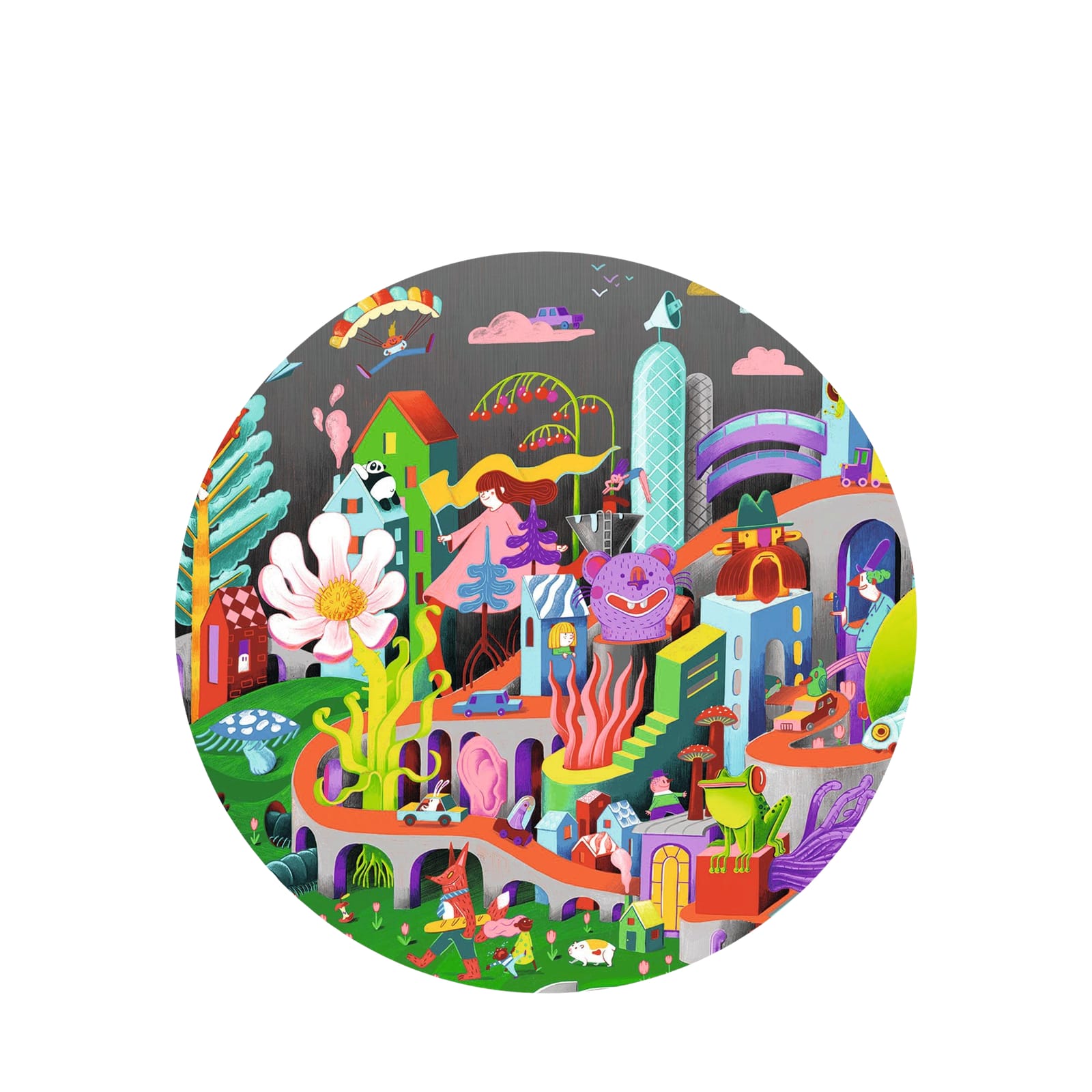 200 Piece Puzzle - Crazy Town