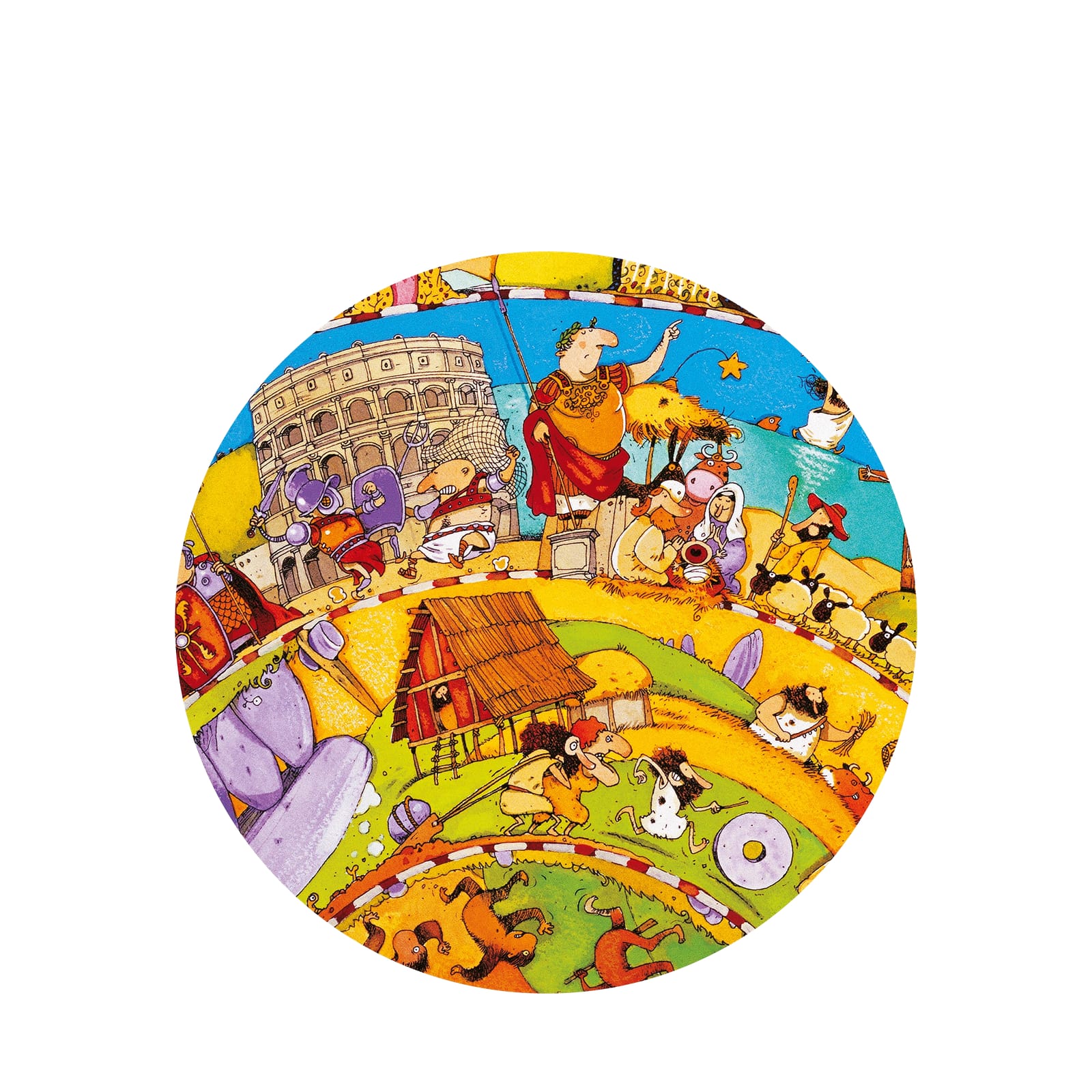 350 Piece Puzzle and Booklet - History