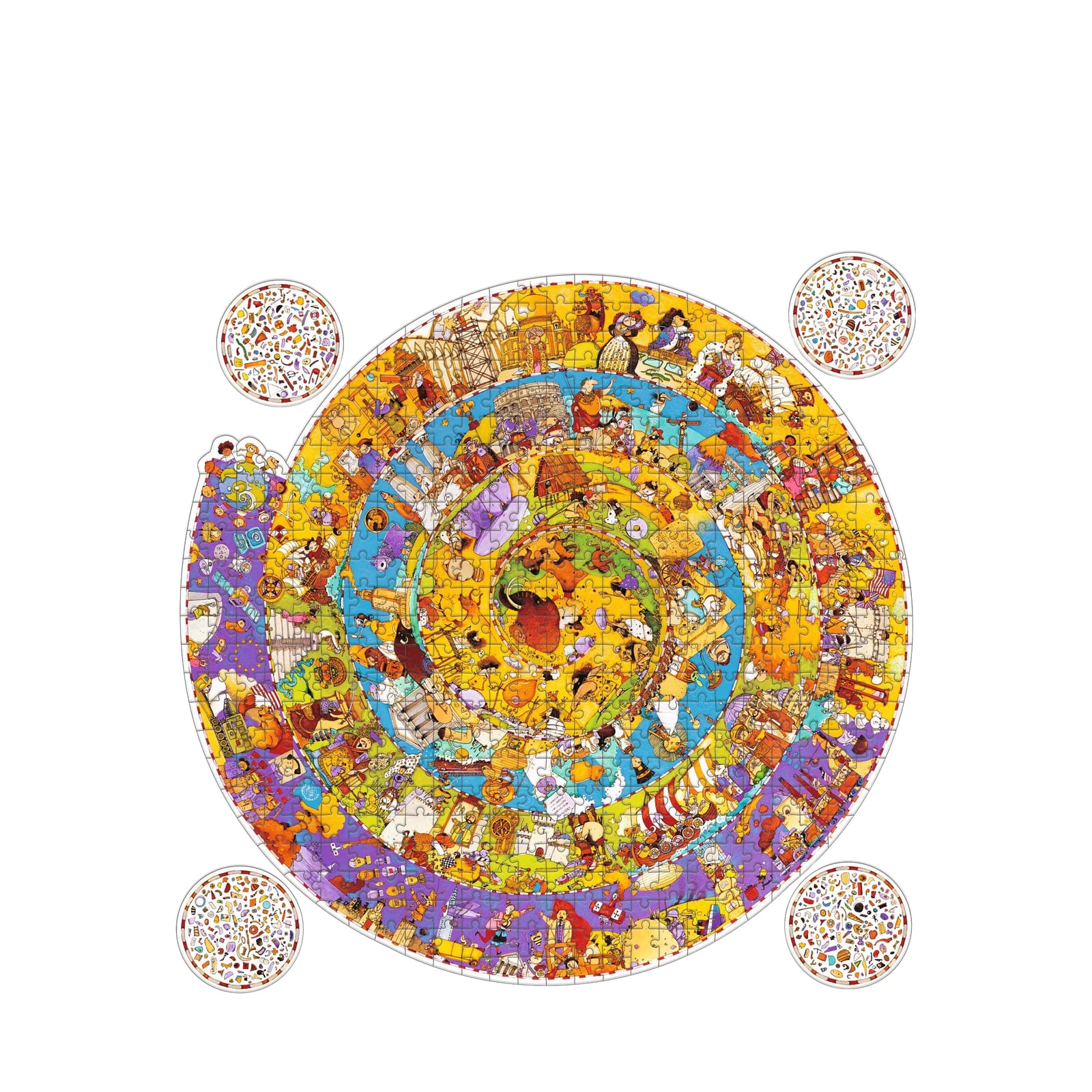 350 Piece Puzzle and Booklet - History