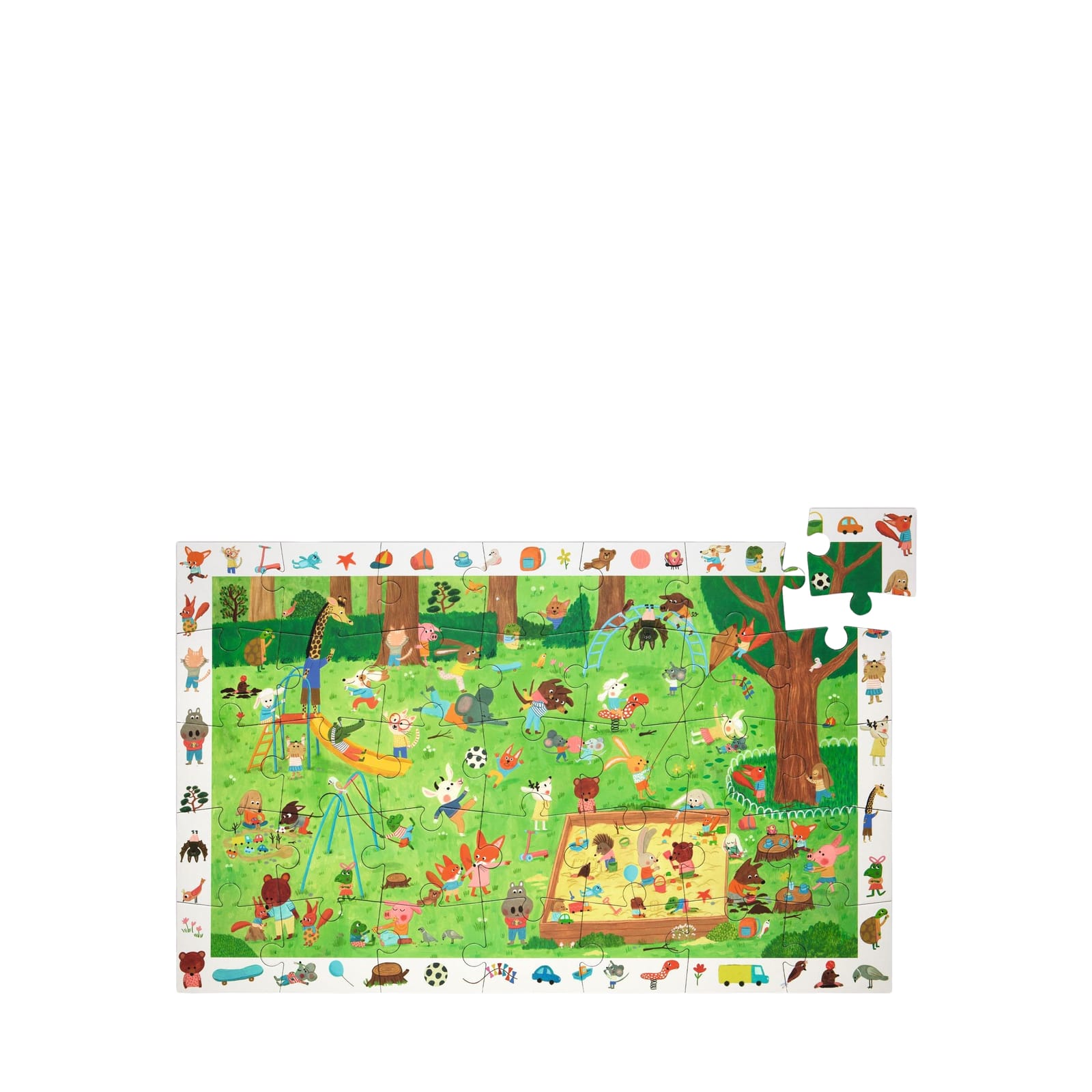 35 Piece Puzzle - Little Friends Garden